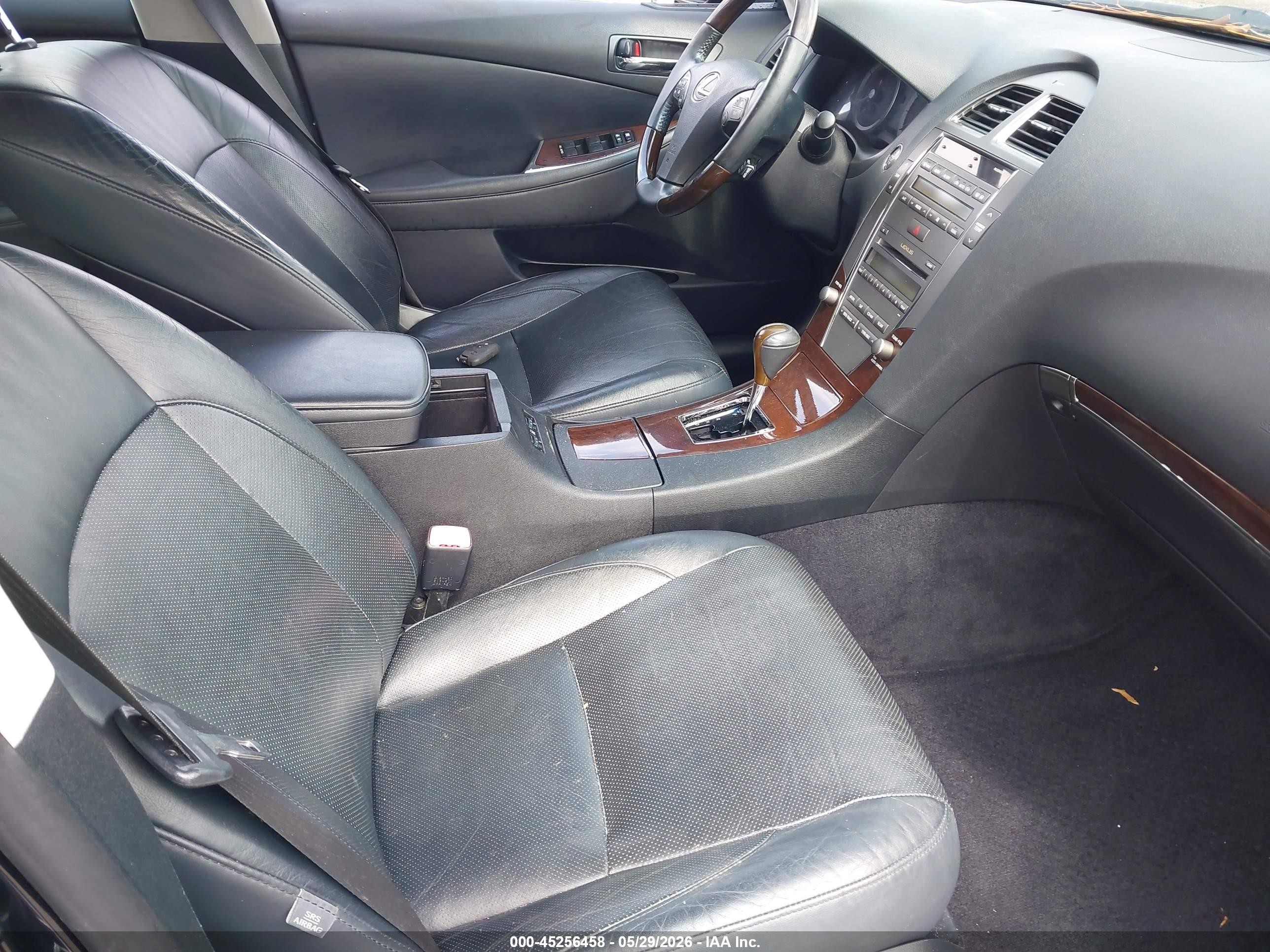 2011 Lexus Es 350   Черный vin: JTHBK1EG5B2466690
