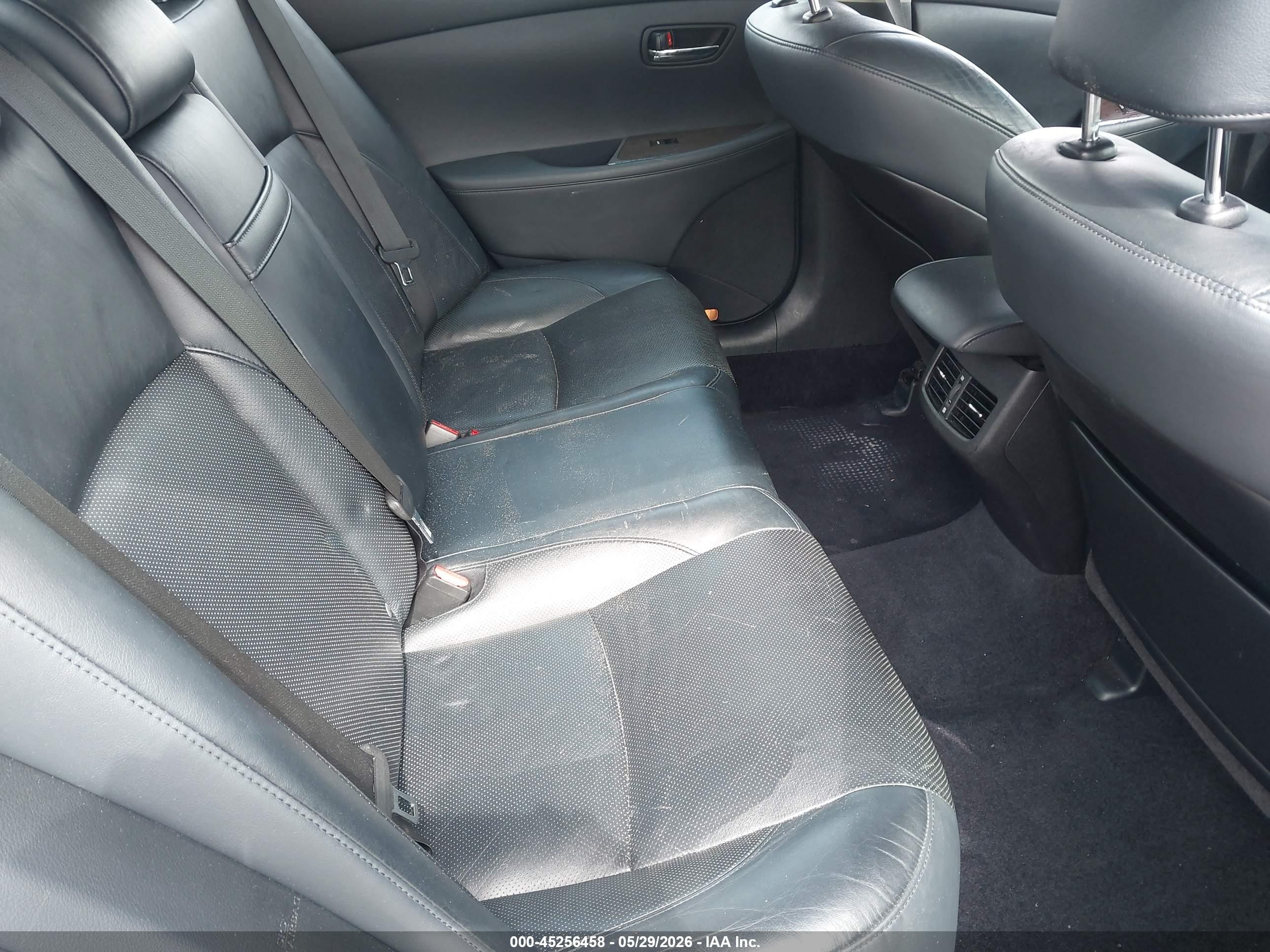 2011 Lexus Es 350   Черный vin: JTHBK1EG5B2466690