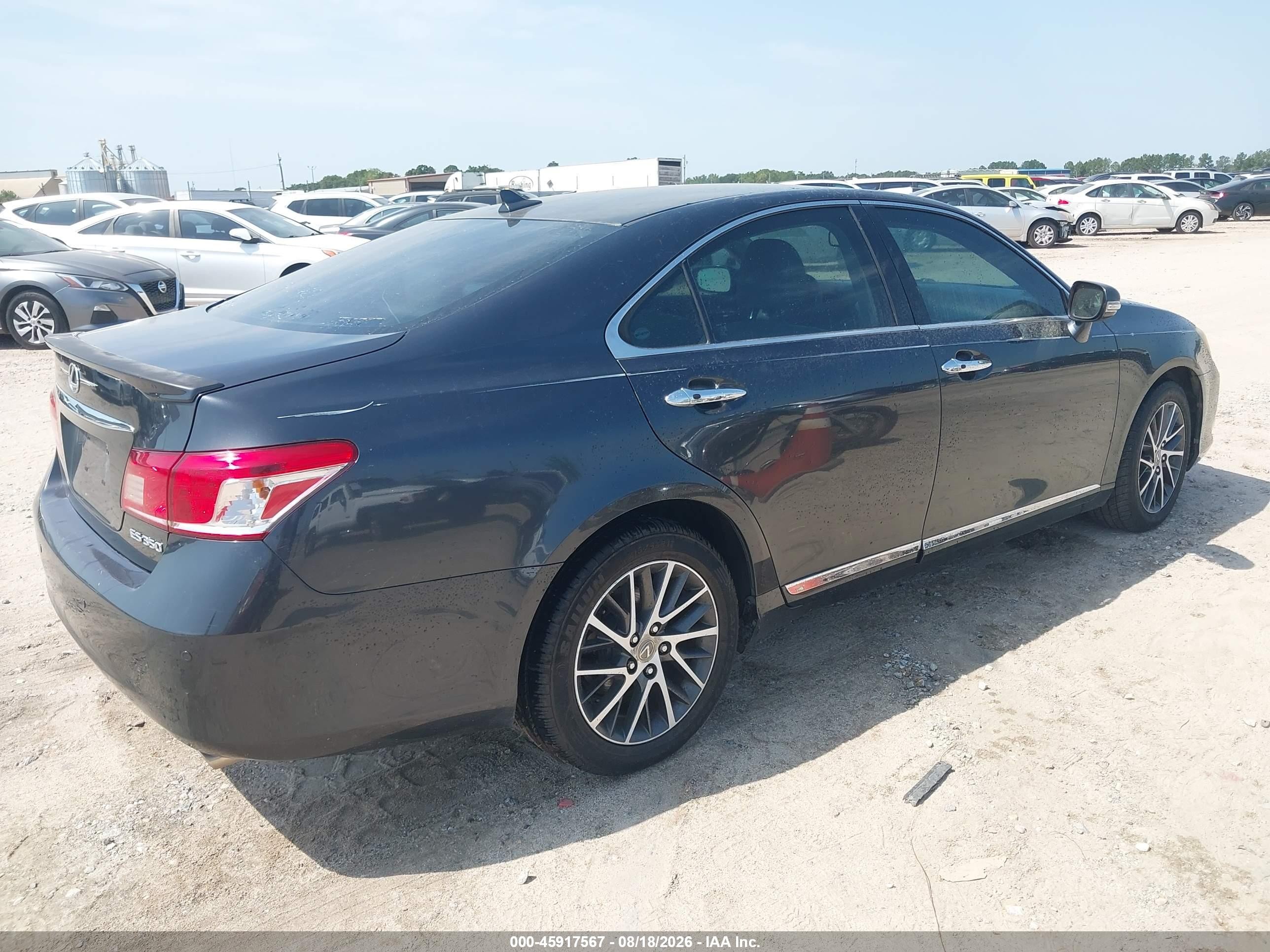 2011 Lexus Es 350   Gray vin: JTHBK1EG5B2471338