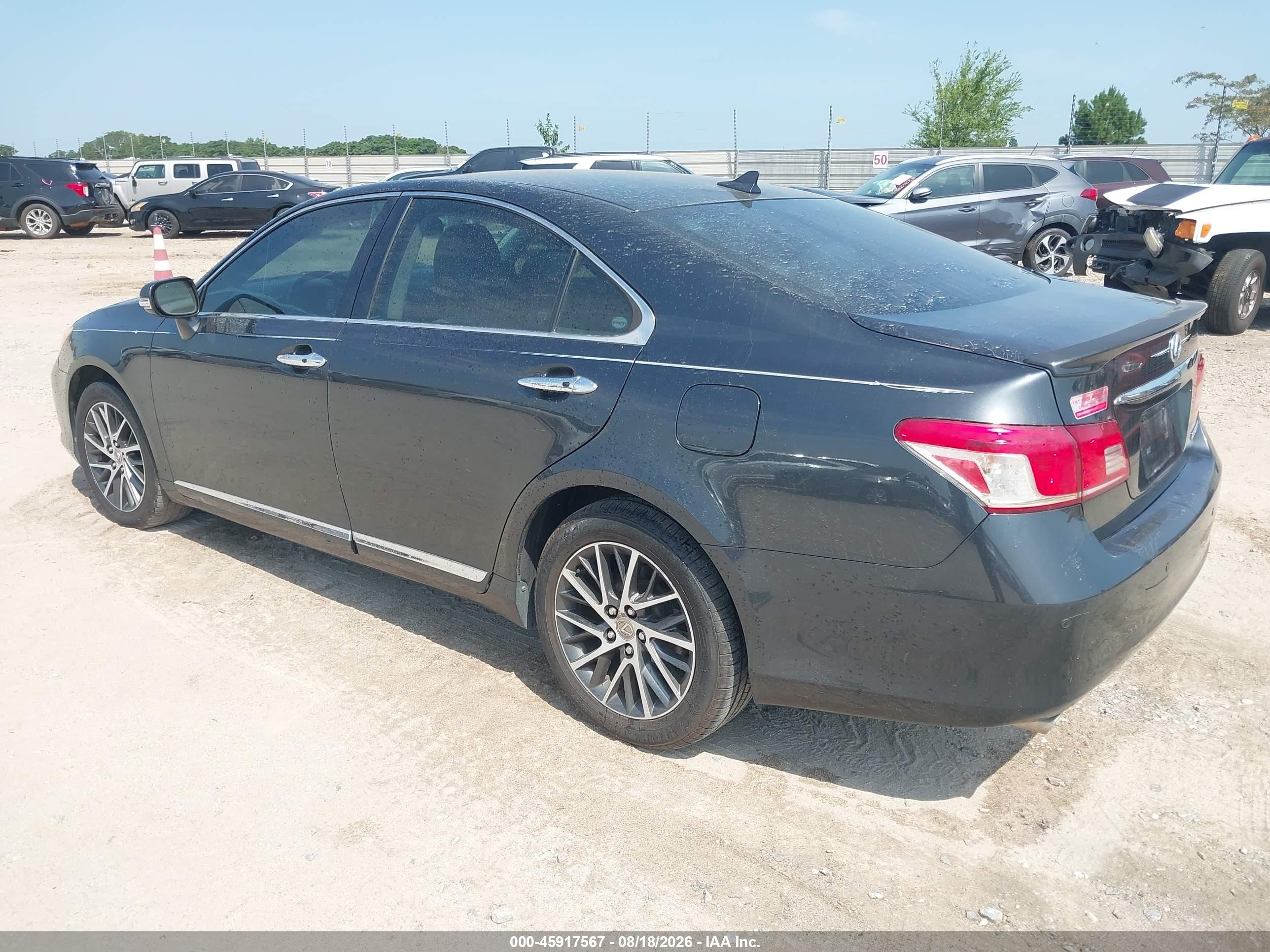 2011 Lexus Es 350   Gray vin: JTHBK1EG5B2471338