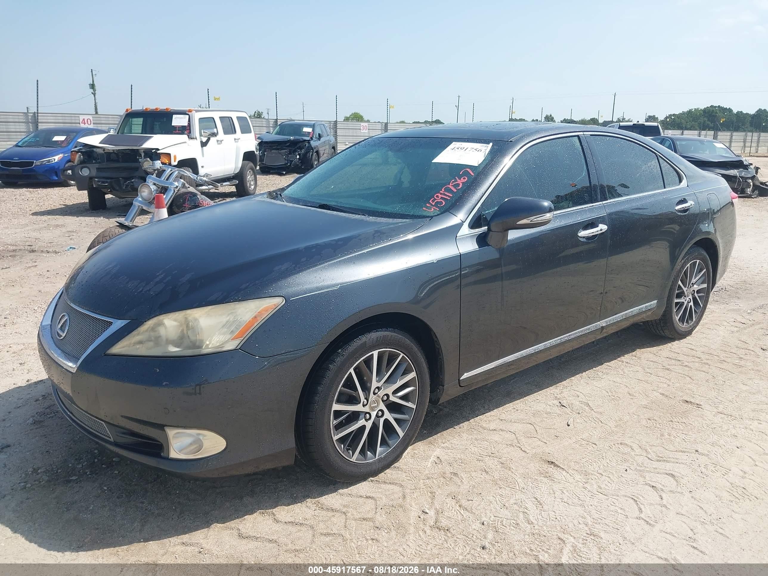 2011 Lexus Es 350   Gray vin: JTHBK1EG5B2471338