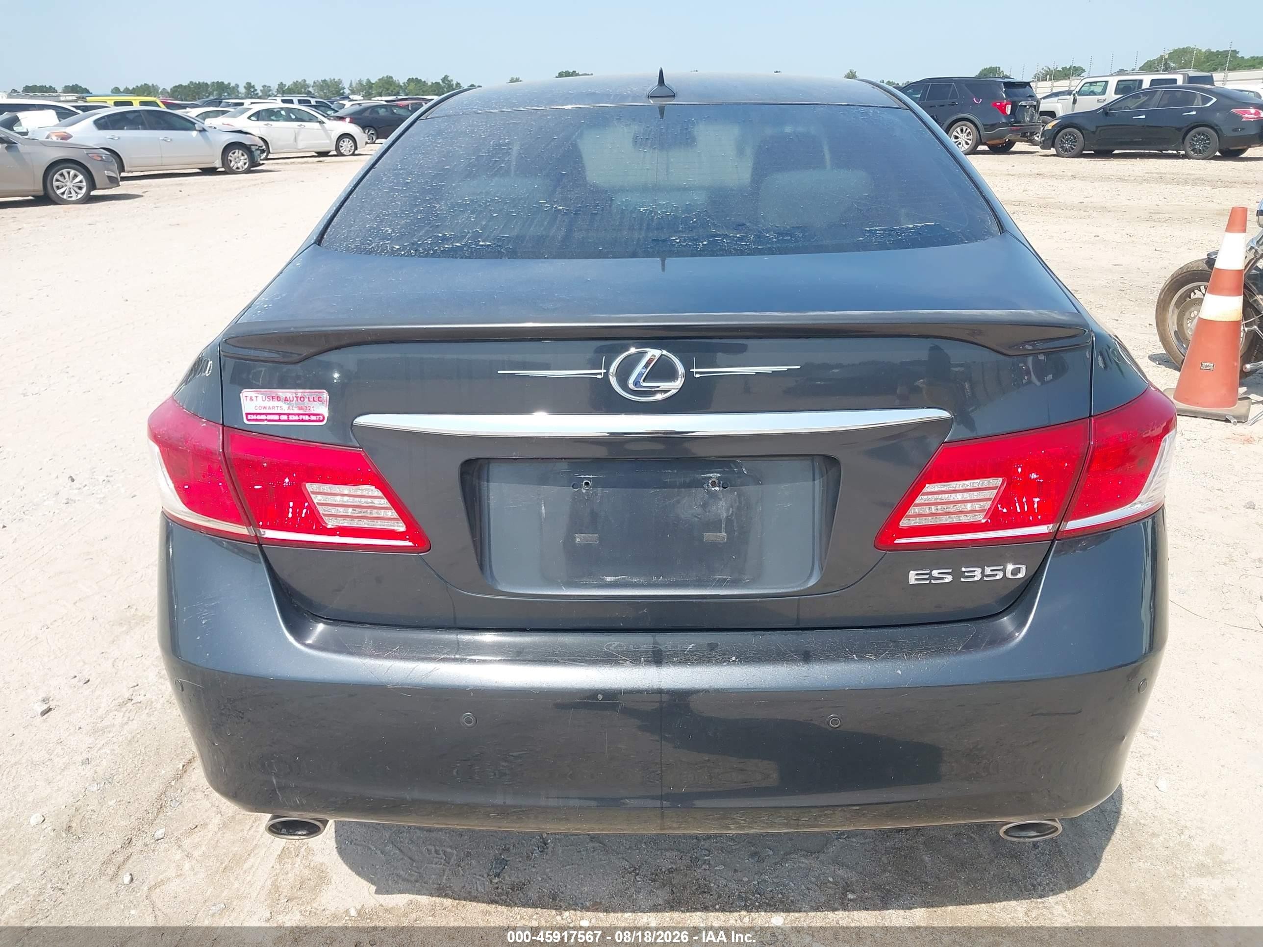 2011 Lexus Es 350   Gray vin: JTHBK1EG5B2471338