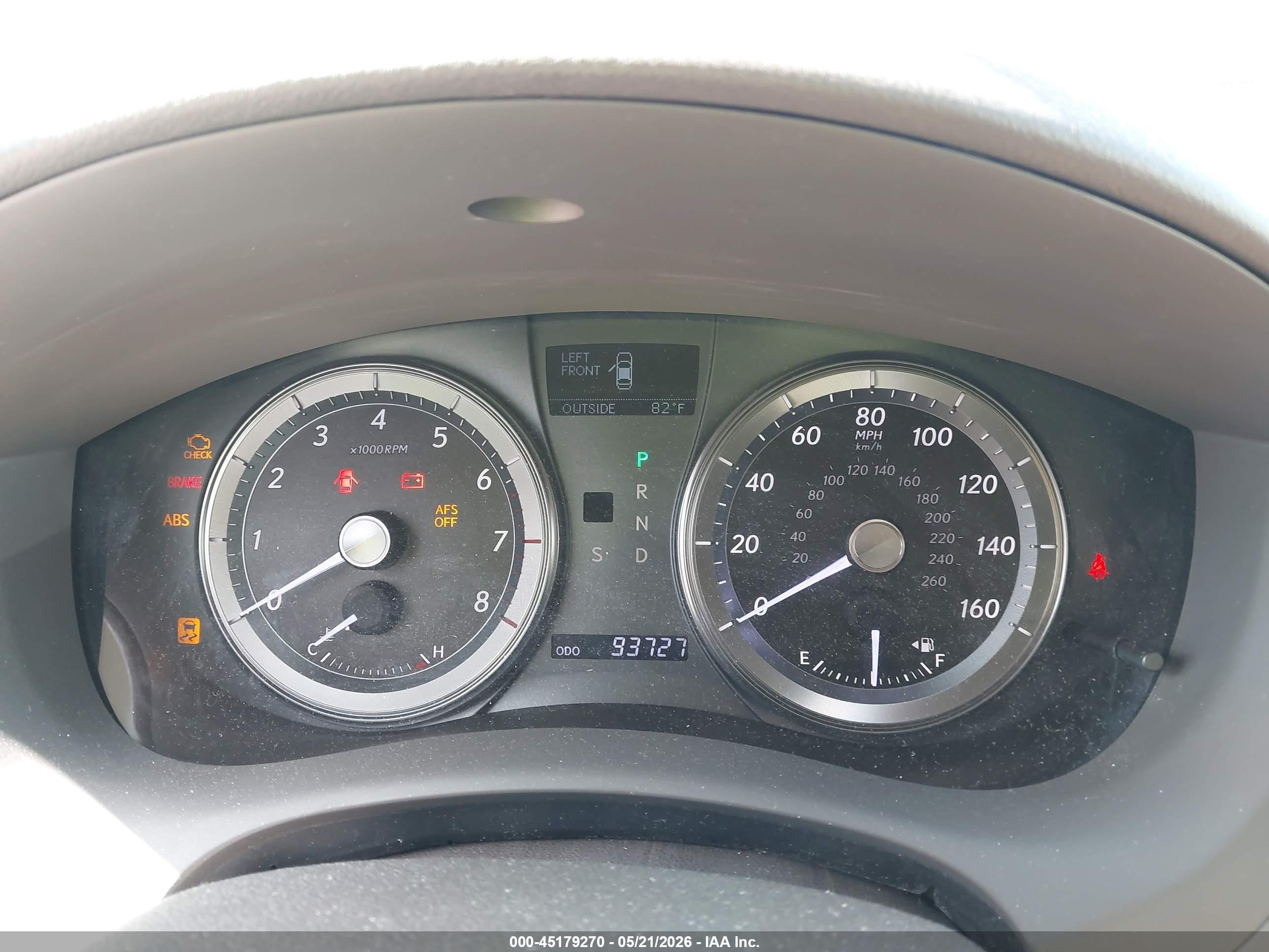 2012 Lexus Es 350 Gold vin: JTHBK1EG5C2474077