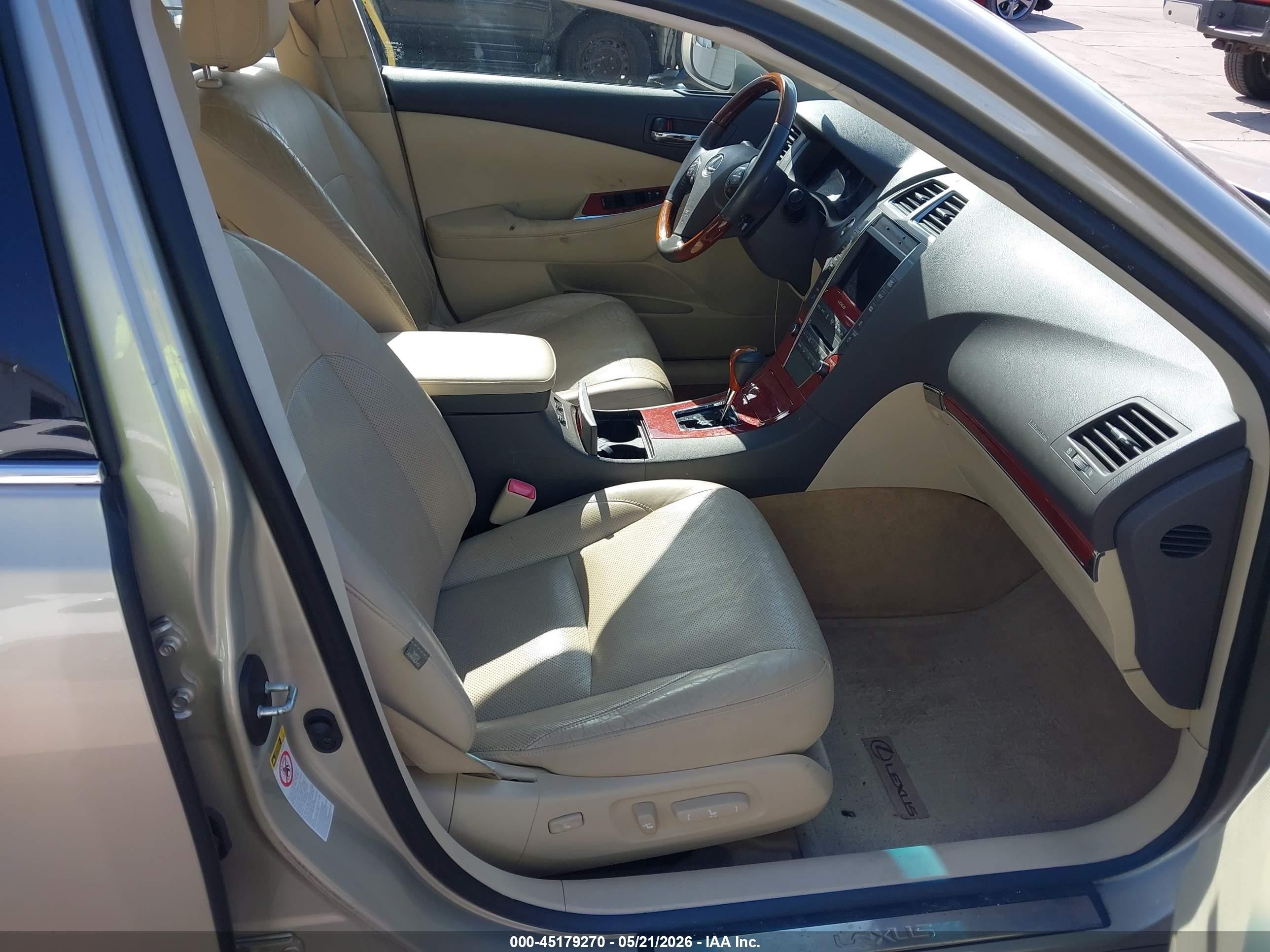 2012 Lexus Es 350 Gold vin: JTHBK1EG5C2474077