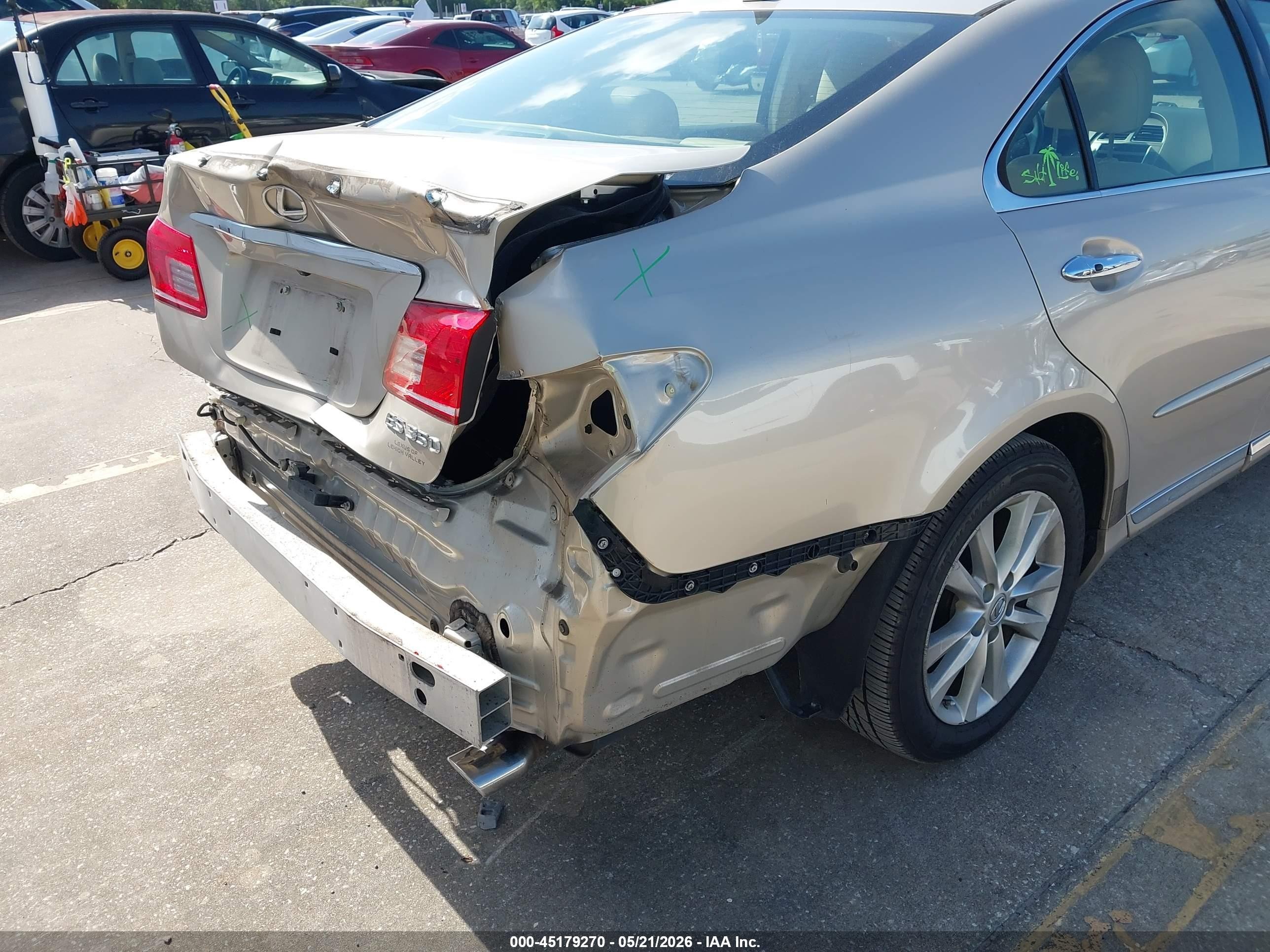 2012 Lexus Es 350 Gold vin: JTHBK1EG5C2474077