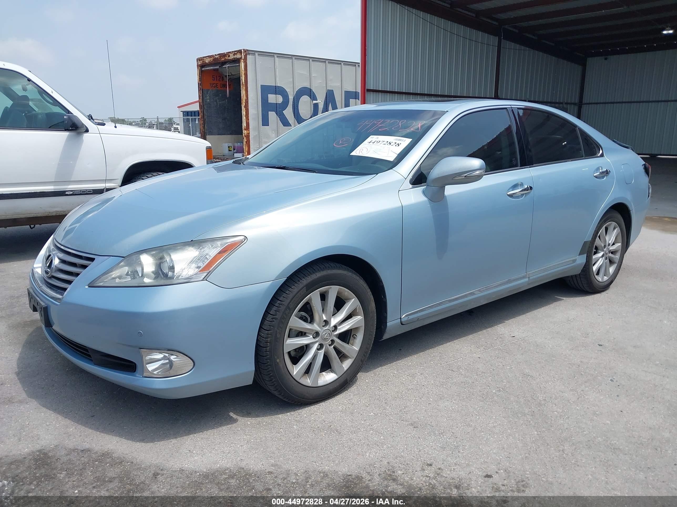 2012 Lexus Es 350   Light Blue vin: JTHBK1EG5C2475584