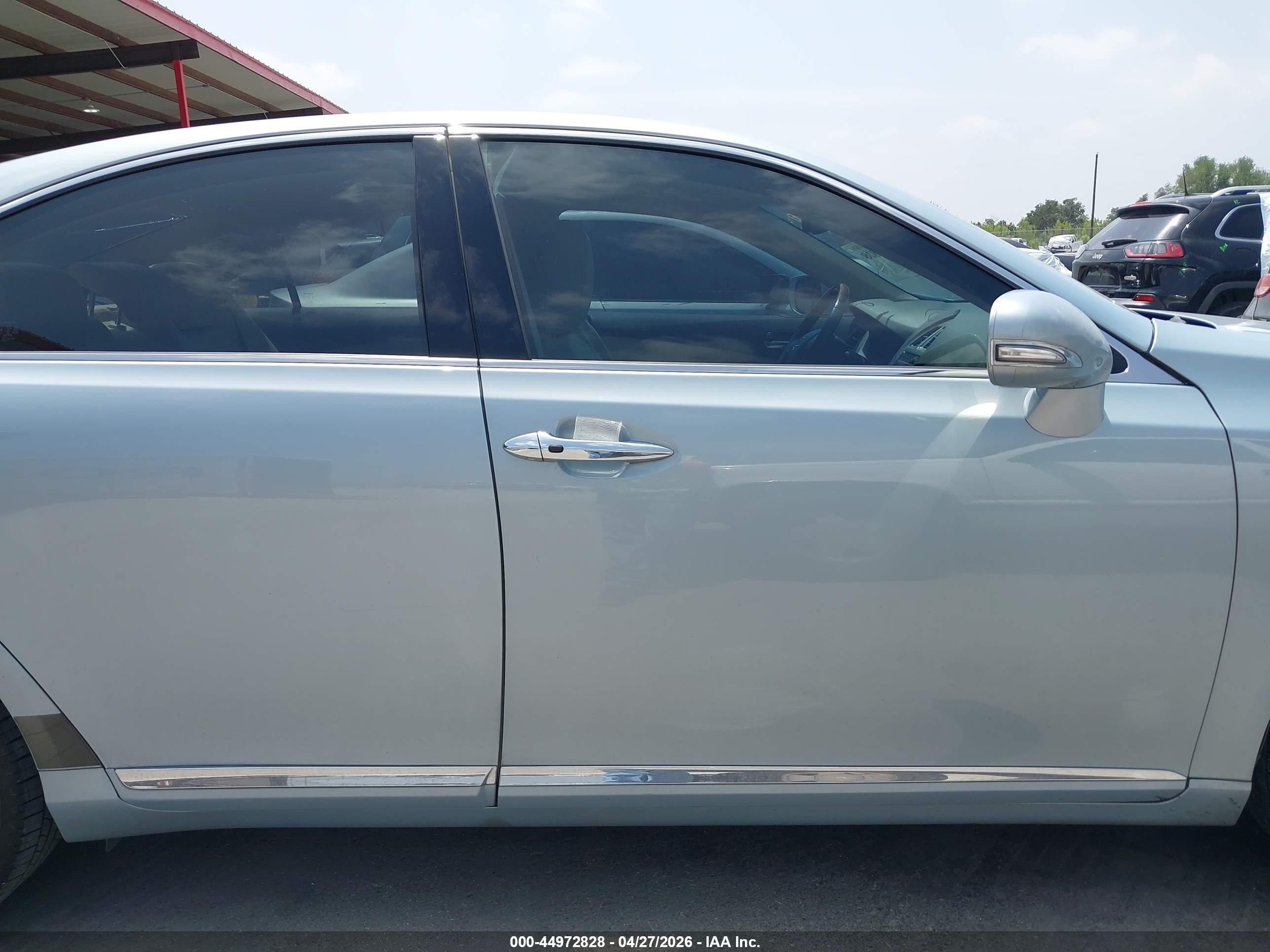 2012 Lexus Es 350   Light Blue vin: JTHBK1EG5C2475584