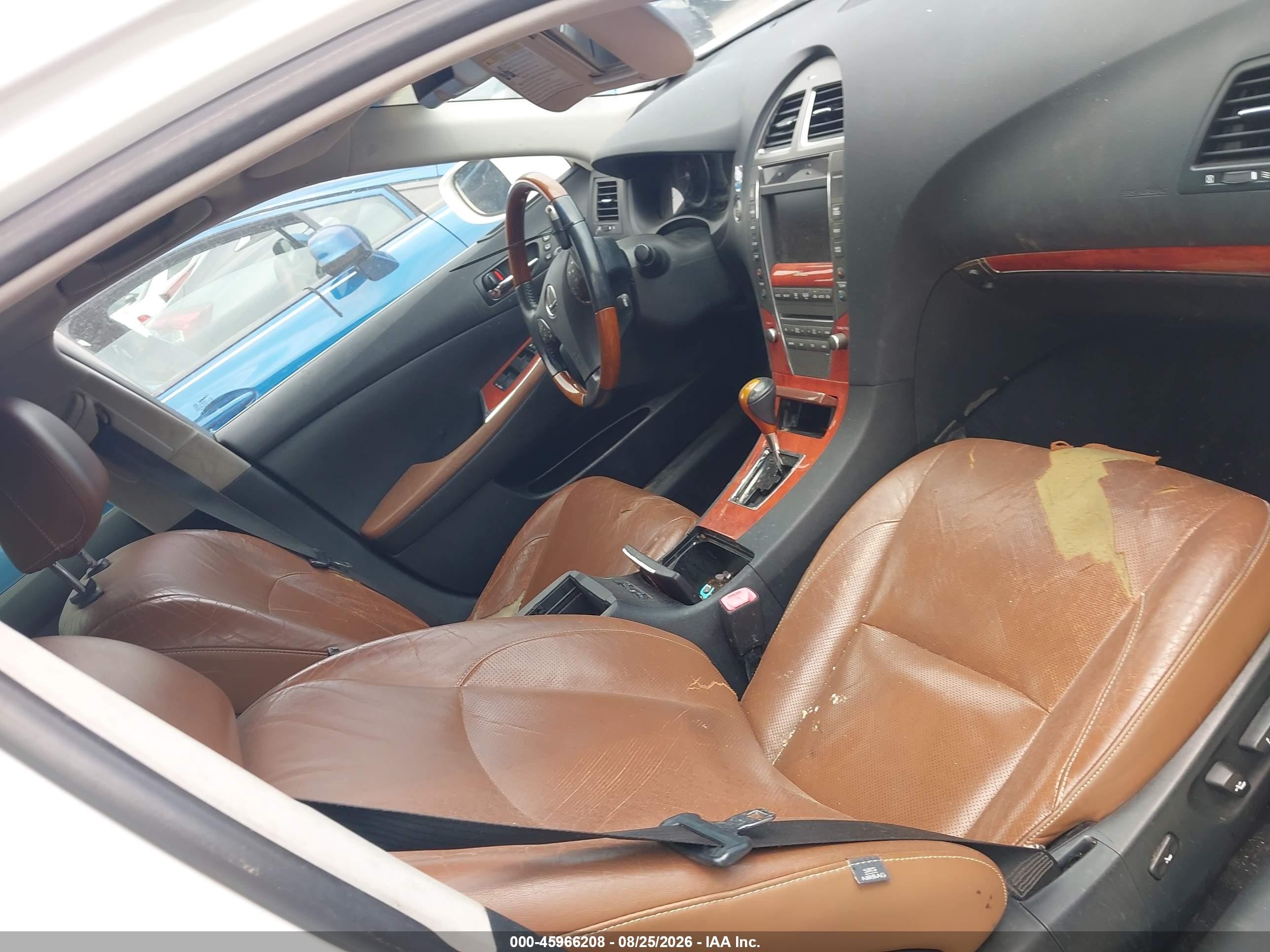 2012 Lexus Es 350   White vin: JTHBK1EG5C2476119