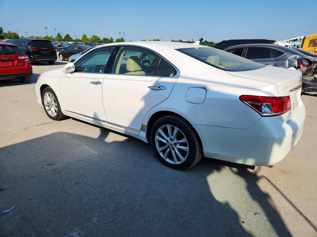 2012 Lexus Es 350 White vin: JTHBK1EG5C2478565