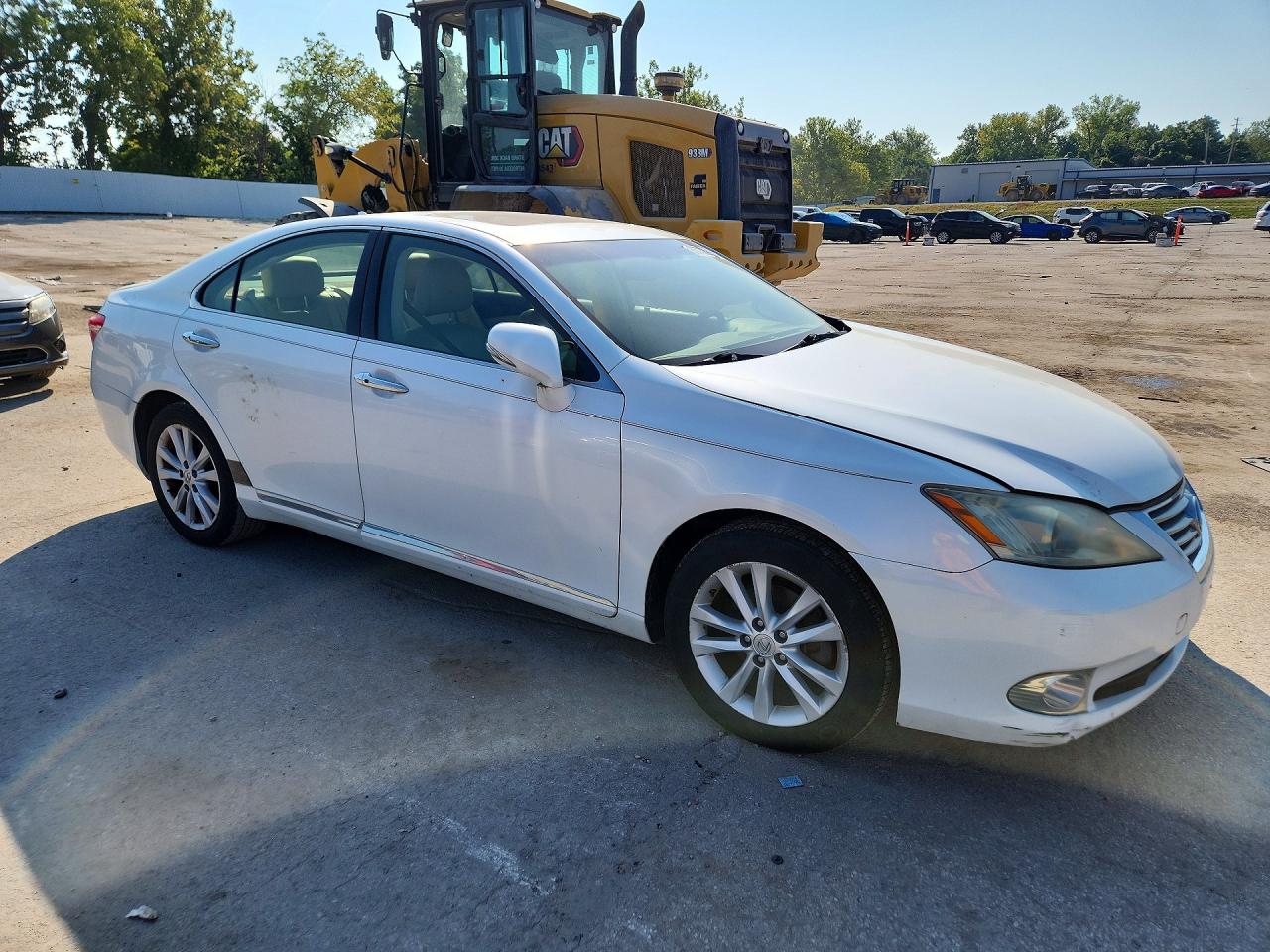 2012 Lexus Es 350 White vin: JTHBK1EG5C2478565