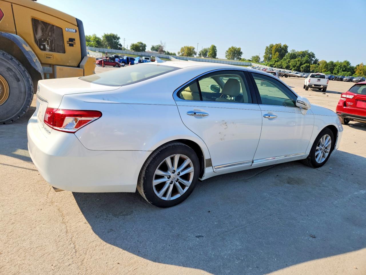 2012 Lexus Es 350 White vin: JTHBK1EG5C2478565