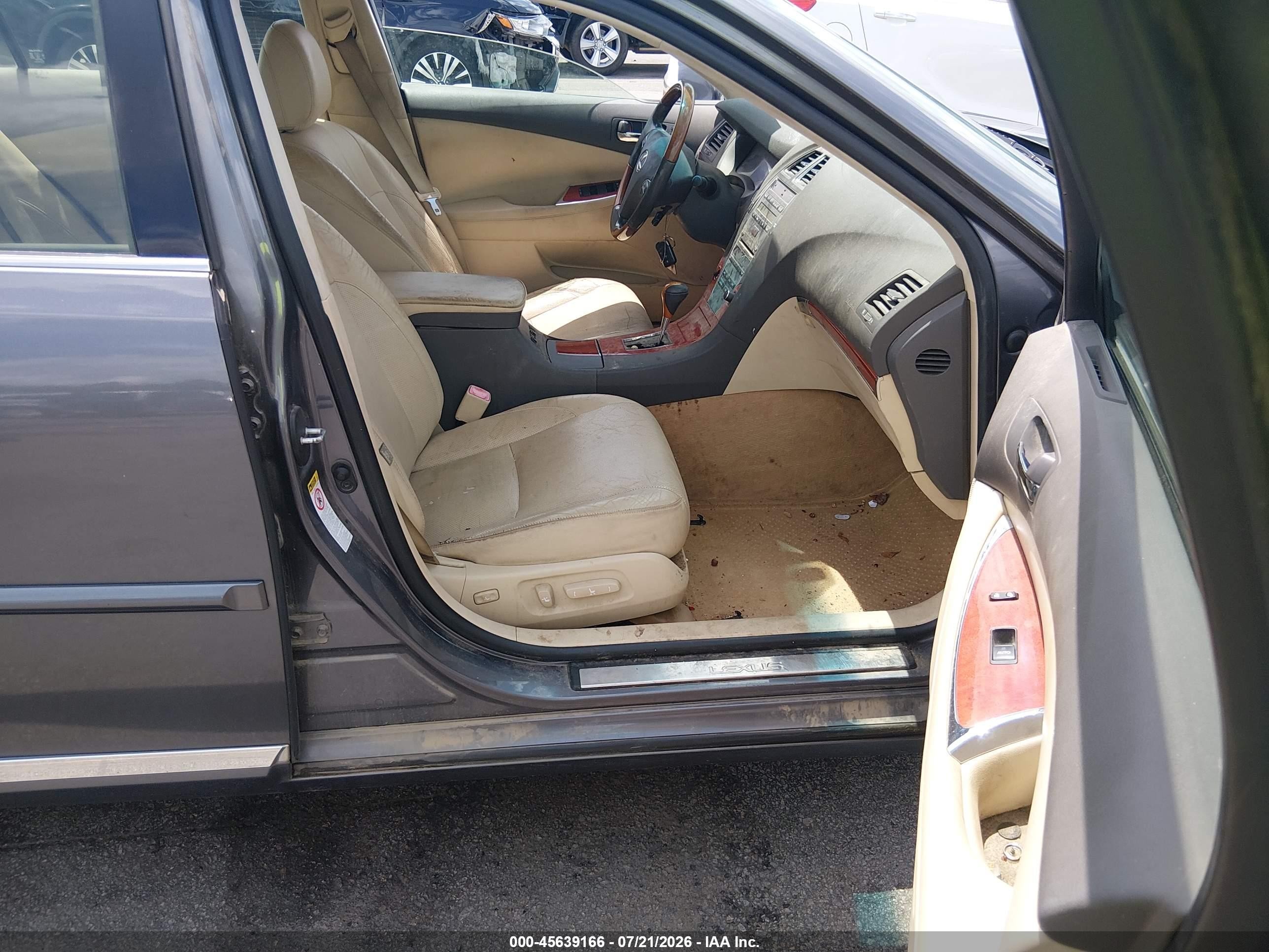 2012 Lexus Es 350 Gray vin: JTHBK1EG5C2491445