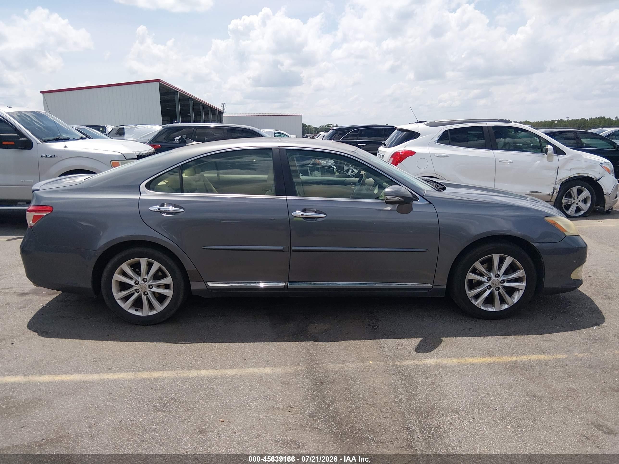 2012 Lexus Es 350 Gray vin: JTHBK1EG5C2491445