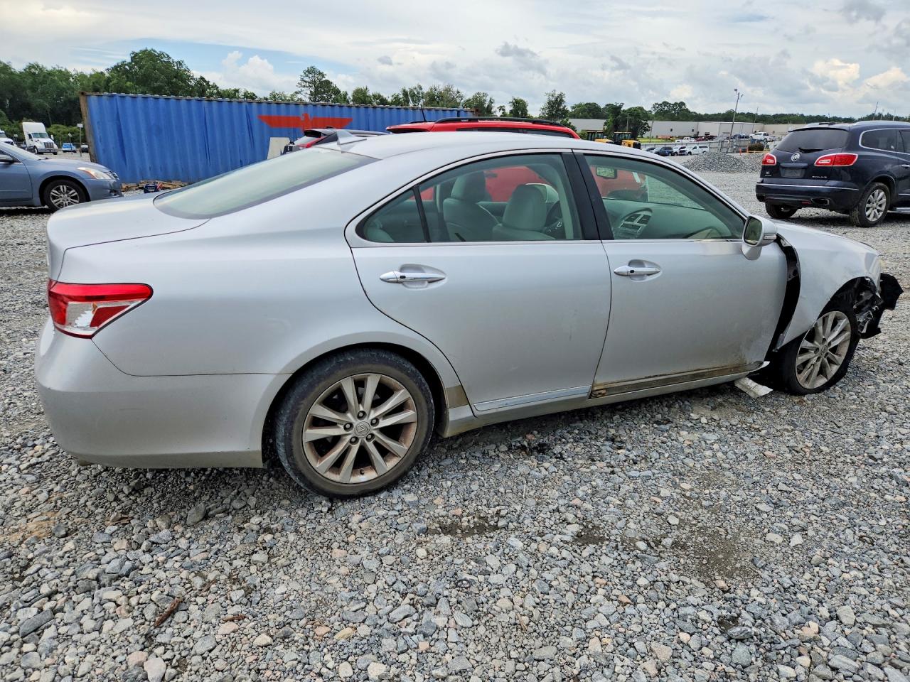 2012 Lexus Es 350 Silver vin: JTHBK1EG5C2493549
