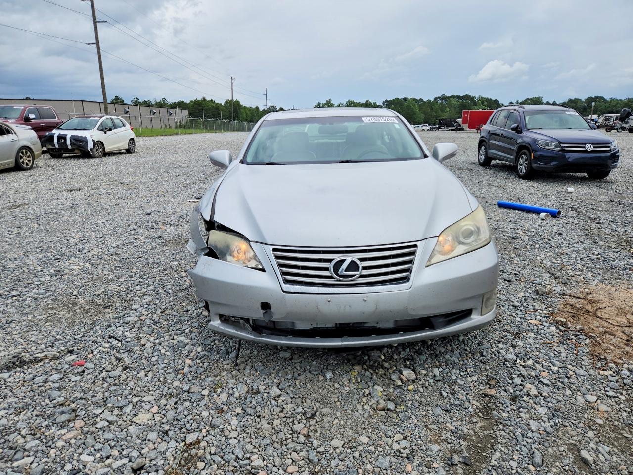 2012 Lexus Es 350 Silver vin: JTHBK1EG5C2493549