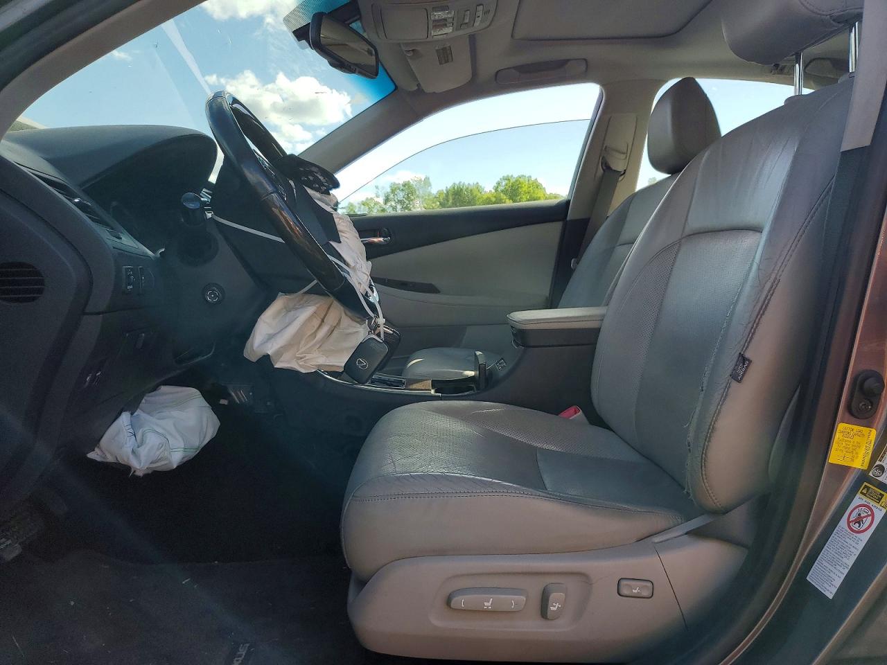 2012 Lexus Es 350 Gray vin: JTHBK1EG5C2500466