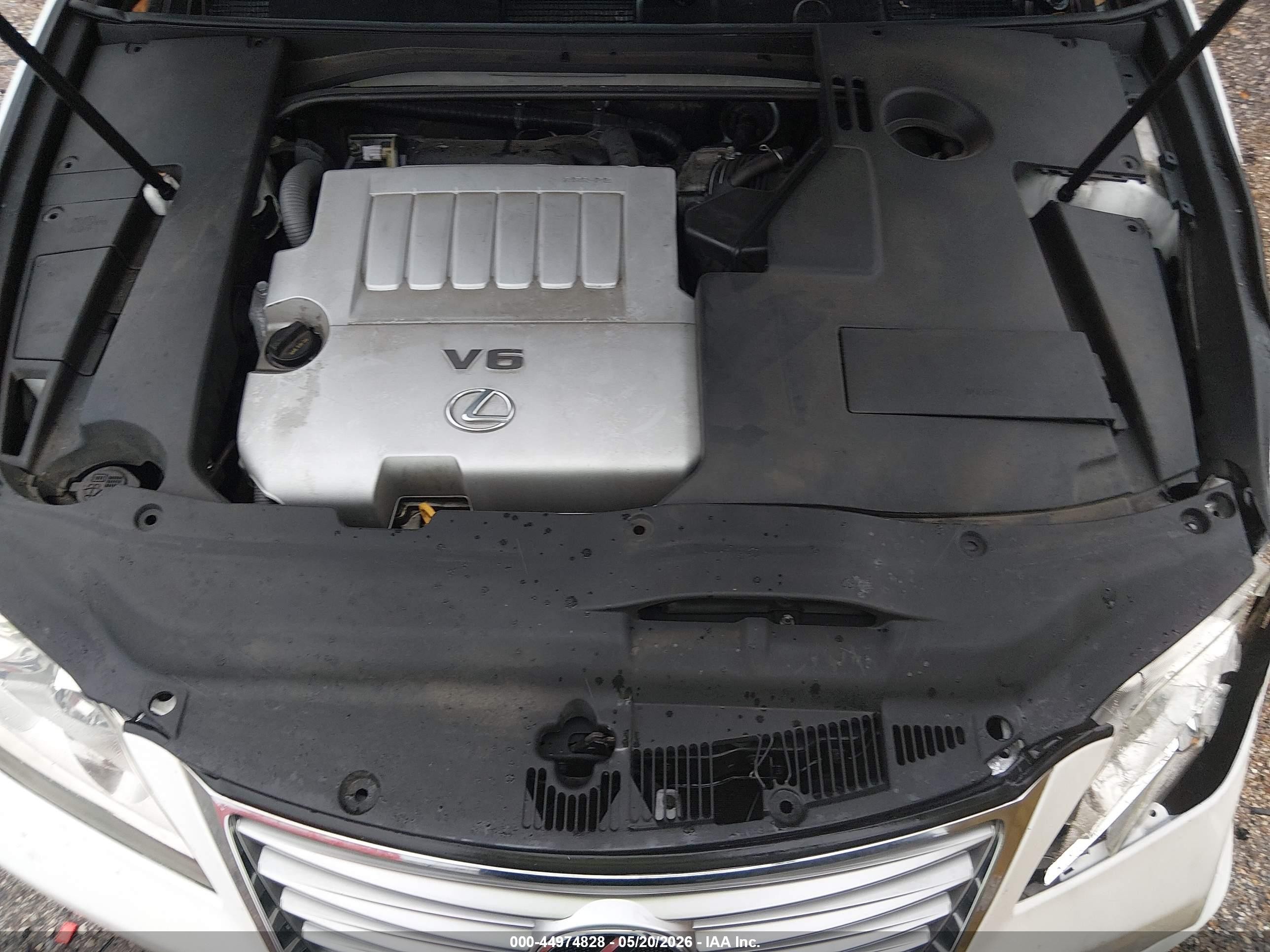 2012 Lexus Es 350   White vin: JTHBK1EG5C2502458