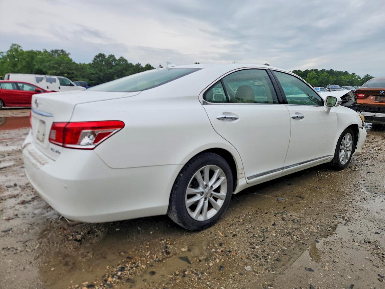 2010 Lexus Es 350 Белый vin: JTHBK1EG6A2356178