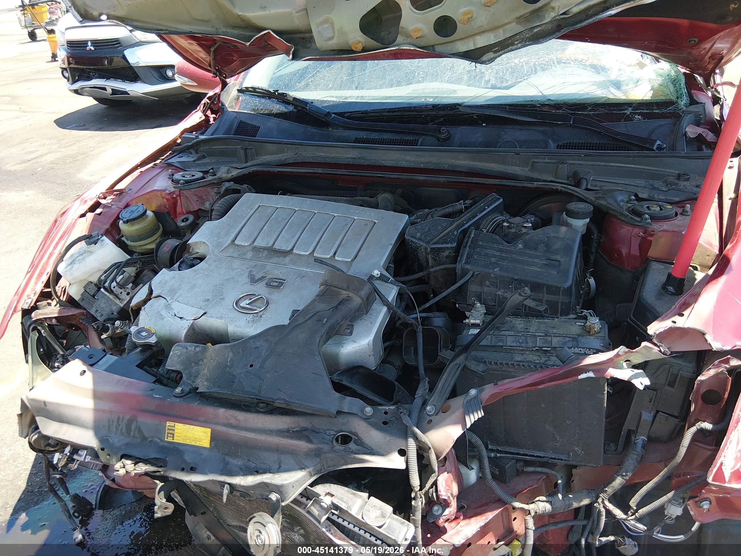 2010 Lexus Es 350   Burgundy vin: JTHBK1EG6A2358982