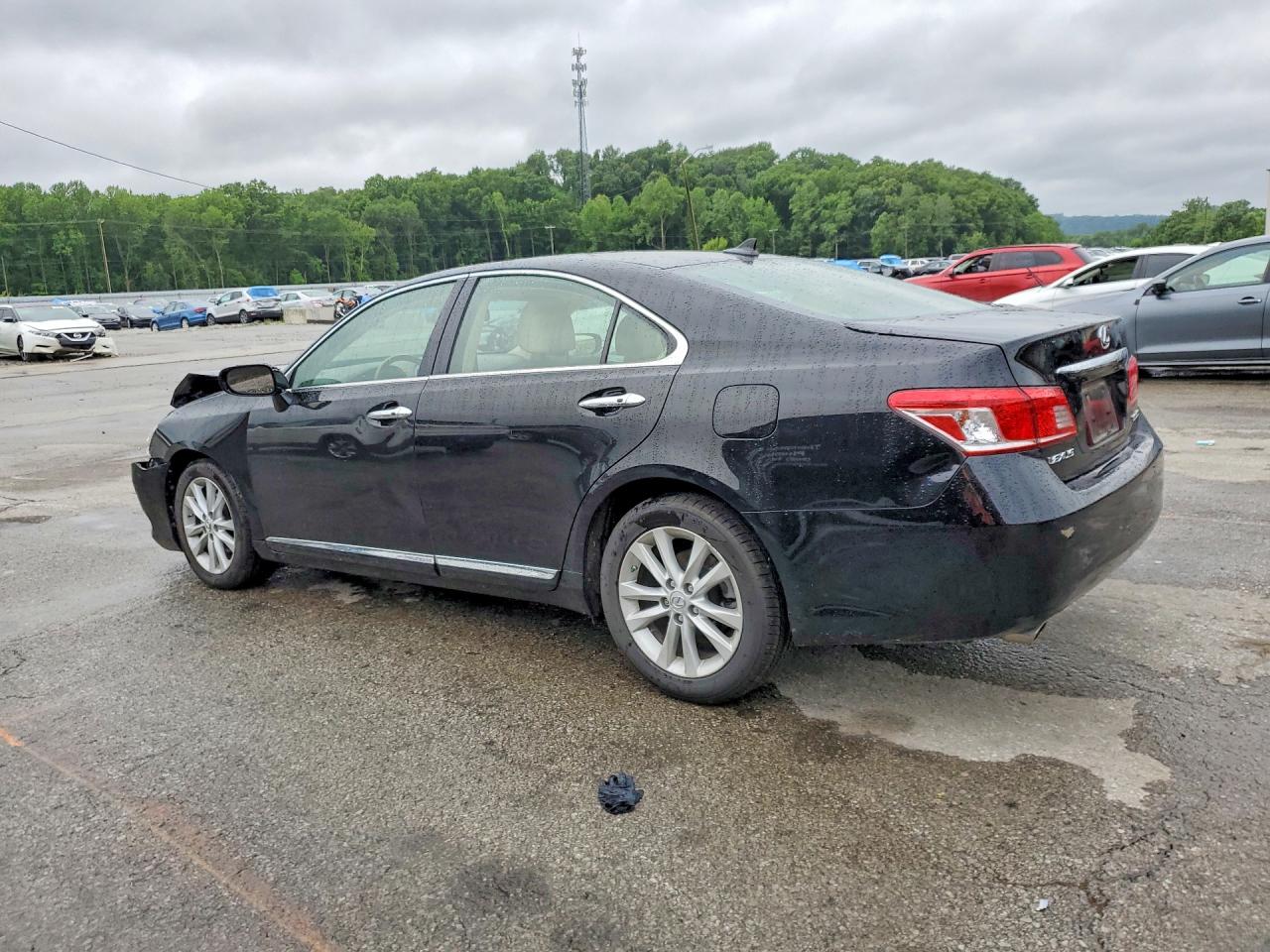 2010 Lexus Es 350 Black vin: JTHBK1EG6A2361817