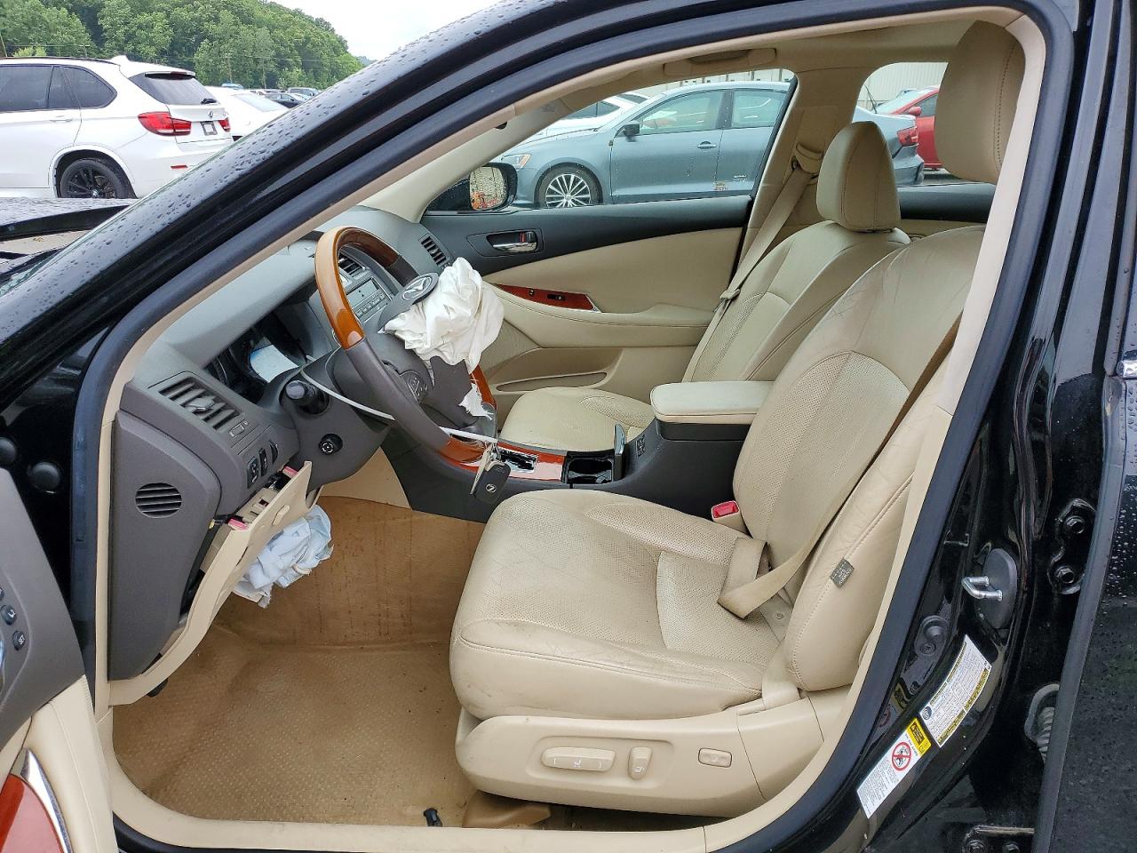 2010 Lexus Es 350 Black vin: JTHBK1EG6A2361817