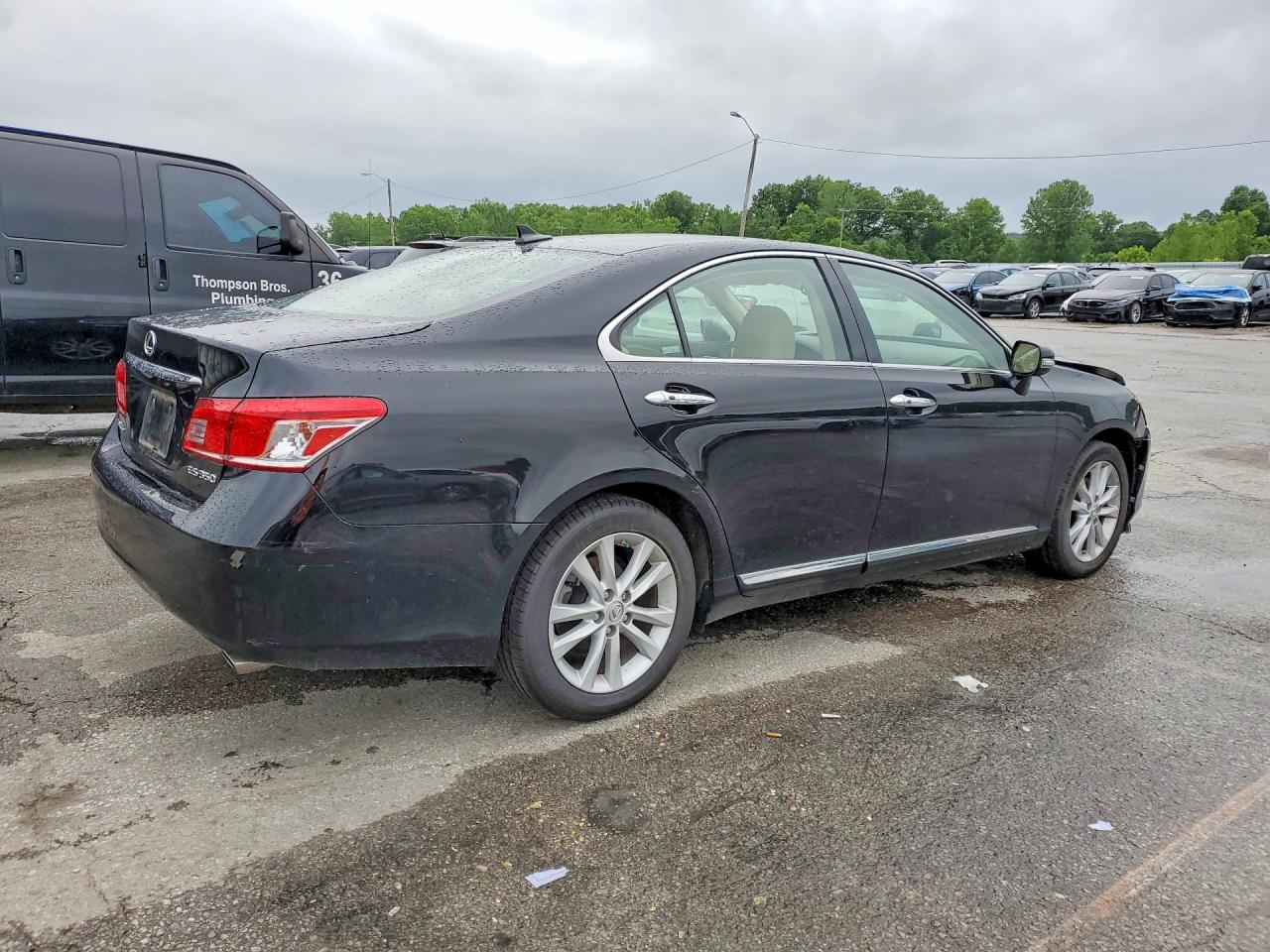 2010 Lexus Es 350 Black vin: JTHBK1EG6A2361817