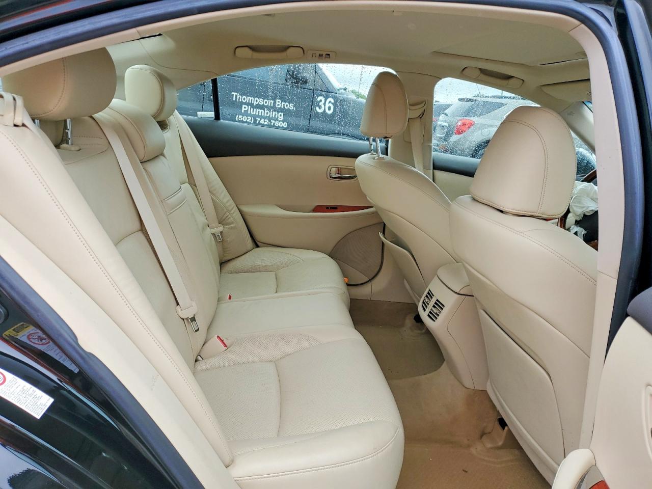 2010 Lexus Es 350 Black vin: JTHBK1EG6A2361817