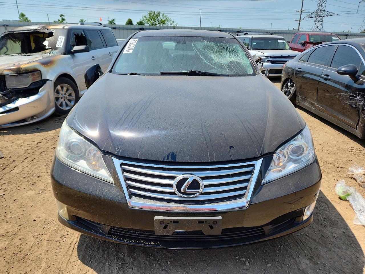 2010 Lexus Es 350 Черный vin: JTHBK1EG6A2372008