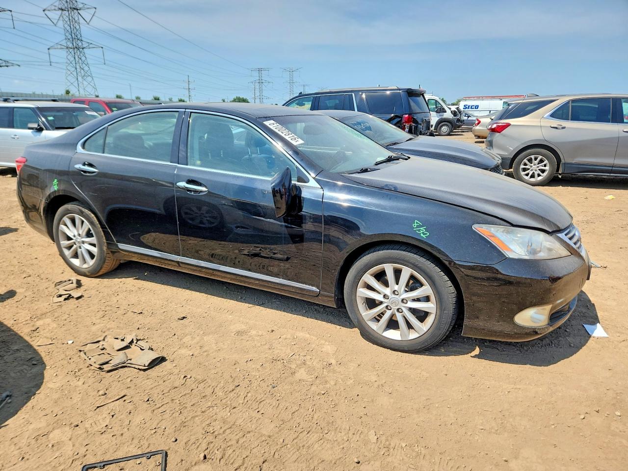 2010 Lexus Es 350 Черный vin: JTHBK1EG6A2372008