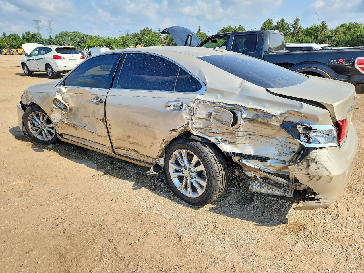 2010 Lexus Es 350 Золотой vin: JTHBK1EG6A2389276
