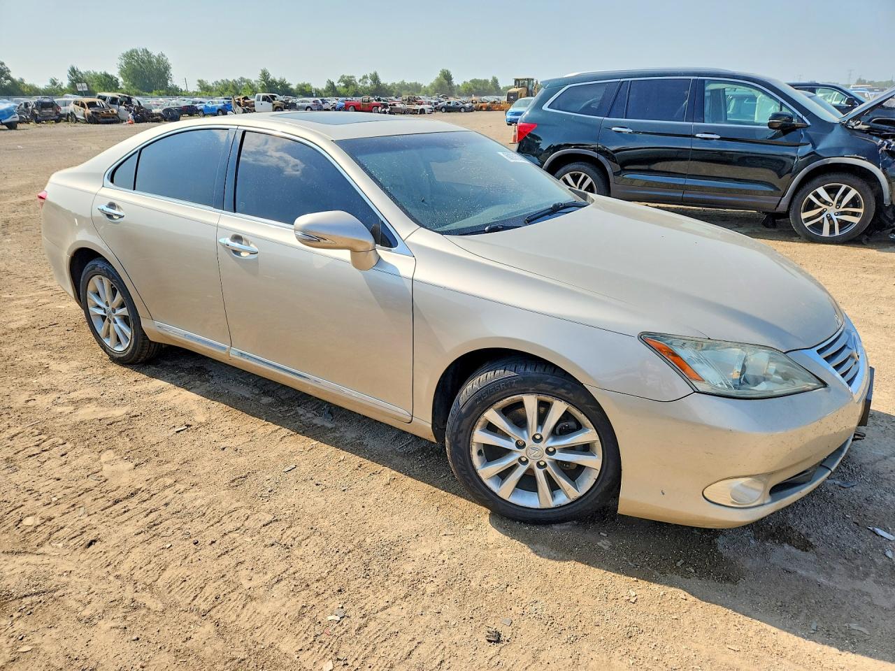 2010 Lexus Es 350 Золотой vin: JTHBK1EG6A2389276