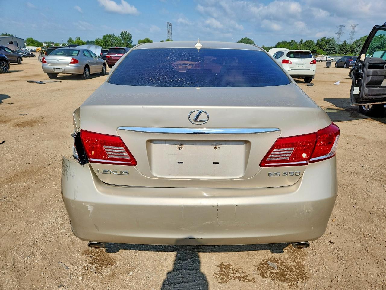 2010 Lexus Es 350 Золотой vin: JTHBK1EG6A2389276