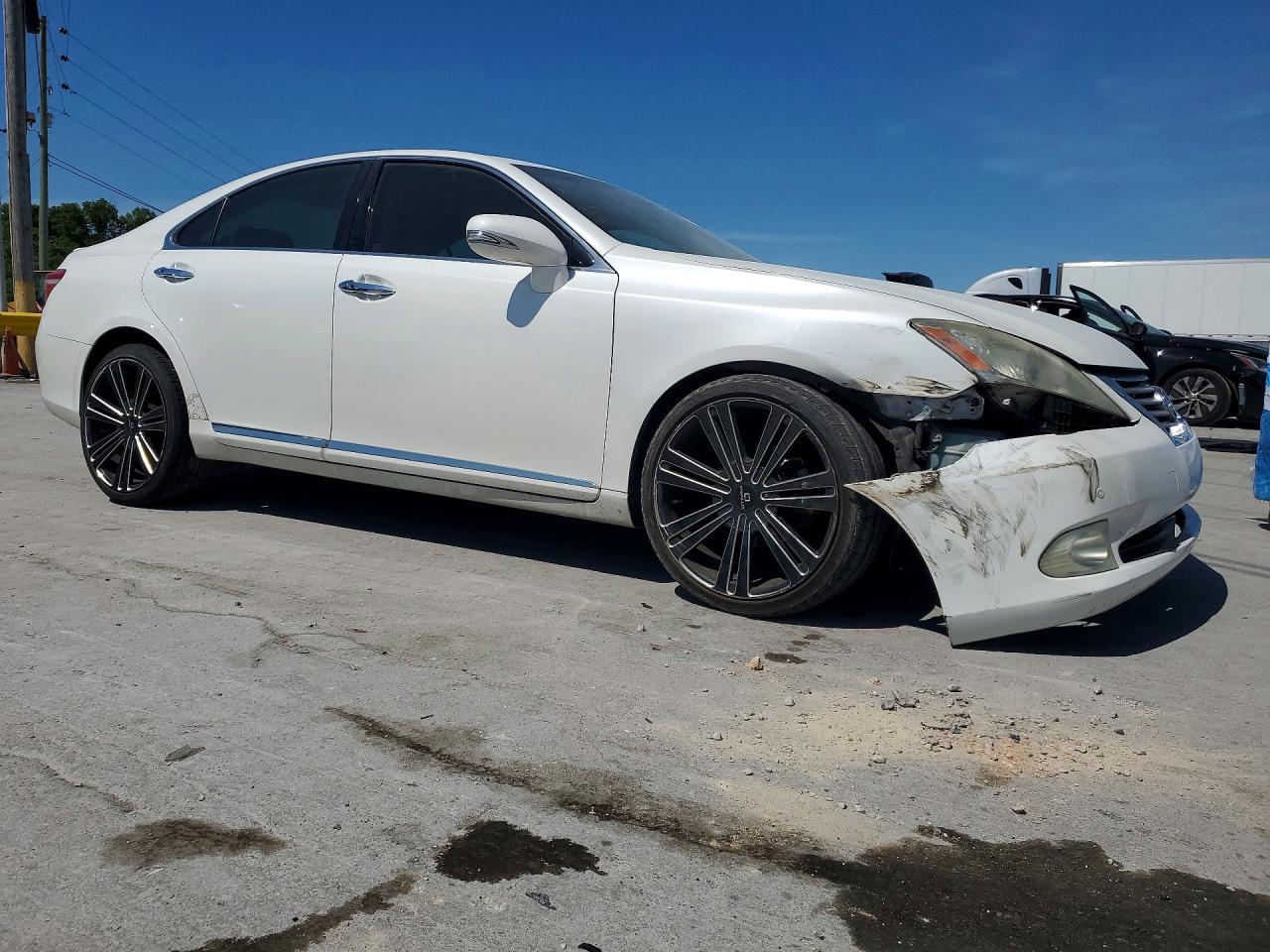 2010 Lexus Es 350 White vin: JTHBK1EG6A2400728