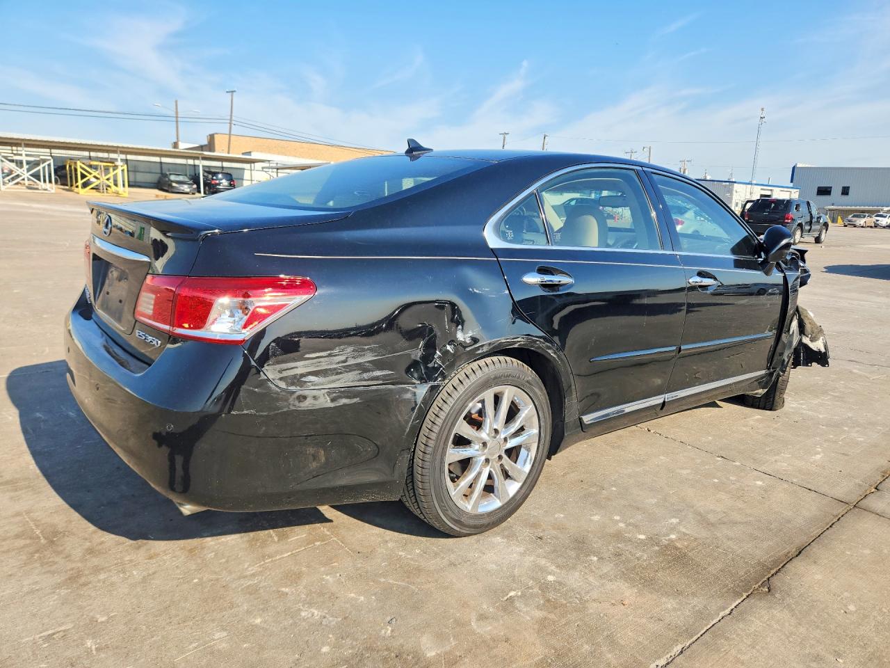 2010 Lexus Es 350 Black vin: JTHBK1EG6A2408859