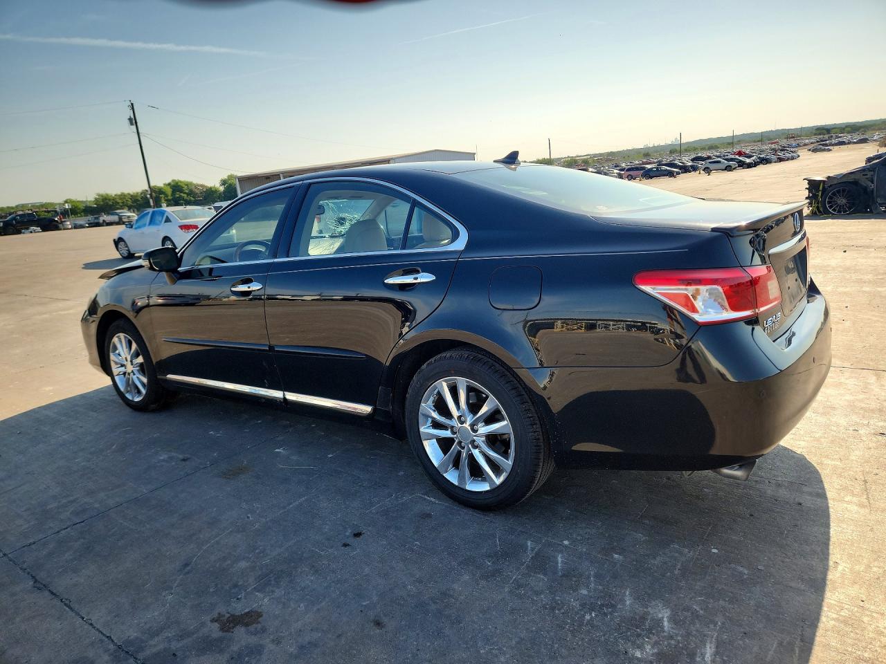 2010 Lexus Es 350 Black vin: JTHBK1EG6A2408859