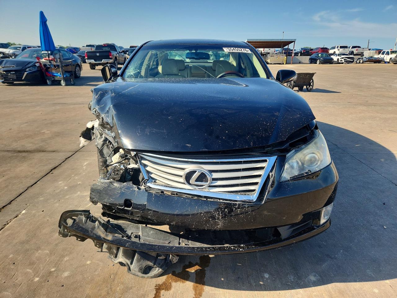 2010 Lexus Es 350 Black vin: JTHBK1EG6A2408859