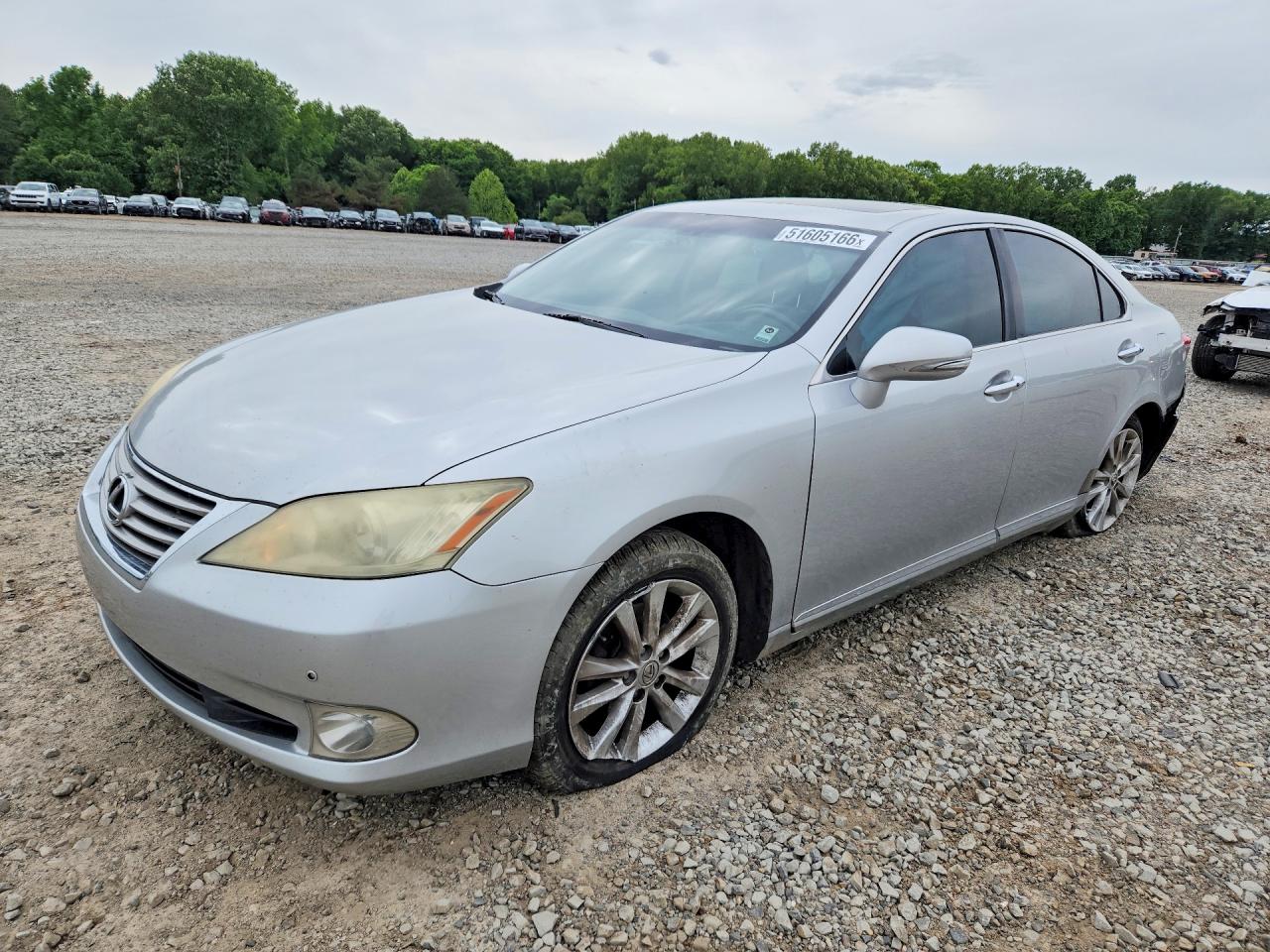 2010 Lexus Es 350 Silver vin: JTHBK1EG6A2410191