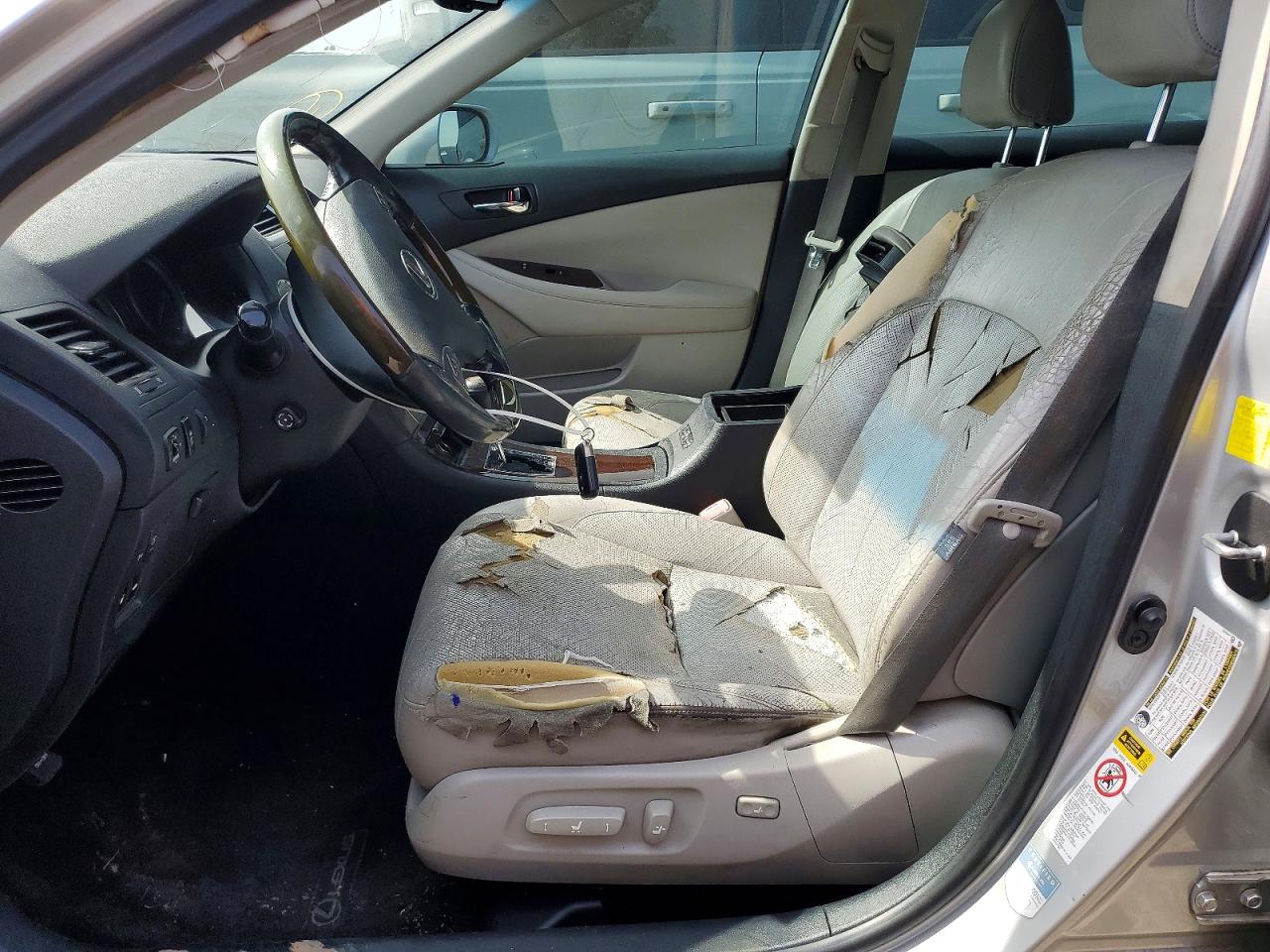 2010 Lexus Es 350 Silver vin: JTHBK1EG6A2410191
