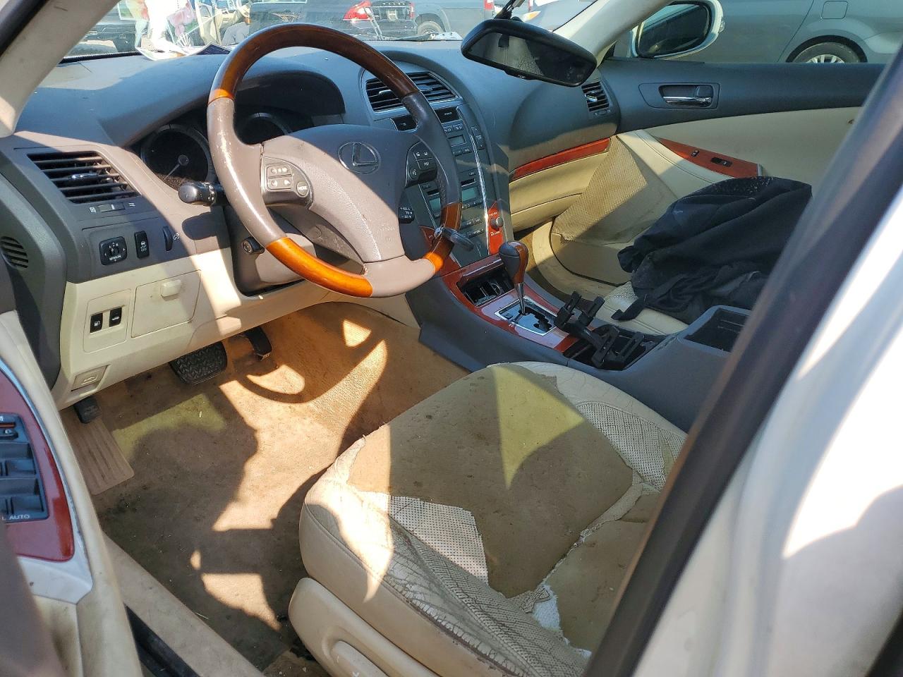 2010 Lexus Es 350 White vin: JTHBK1EG6A2413821