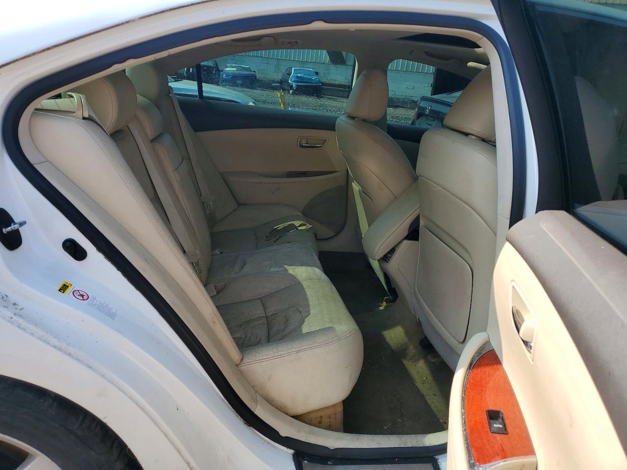 2010 Lexus Es 350 White vin: JTHBK1EG6A2413821