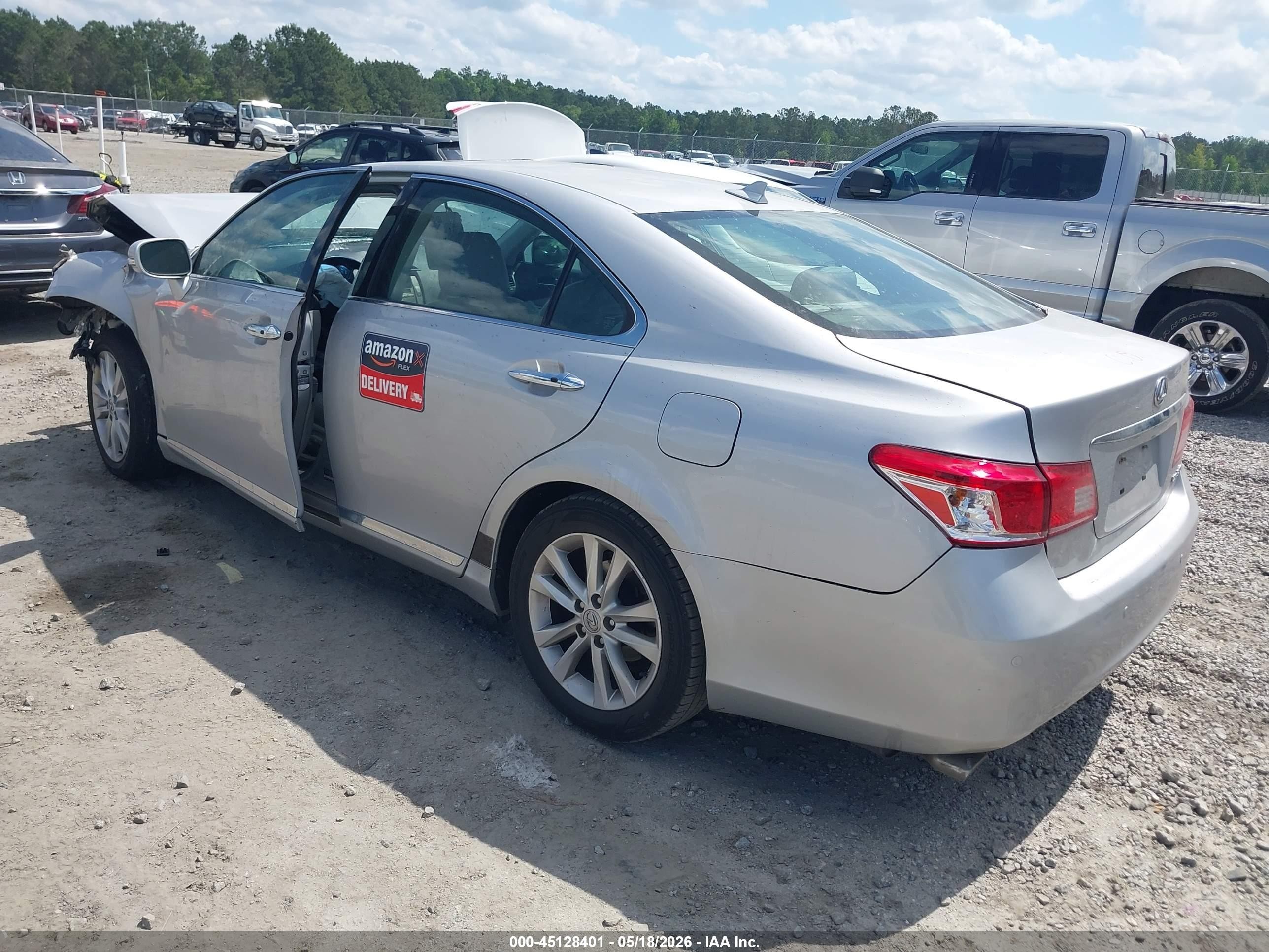 2011 Lexus Es 350   Серебряный vin: JTHBK1EG6B2420656