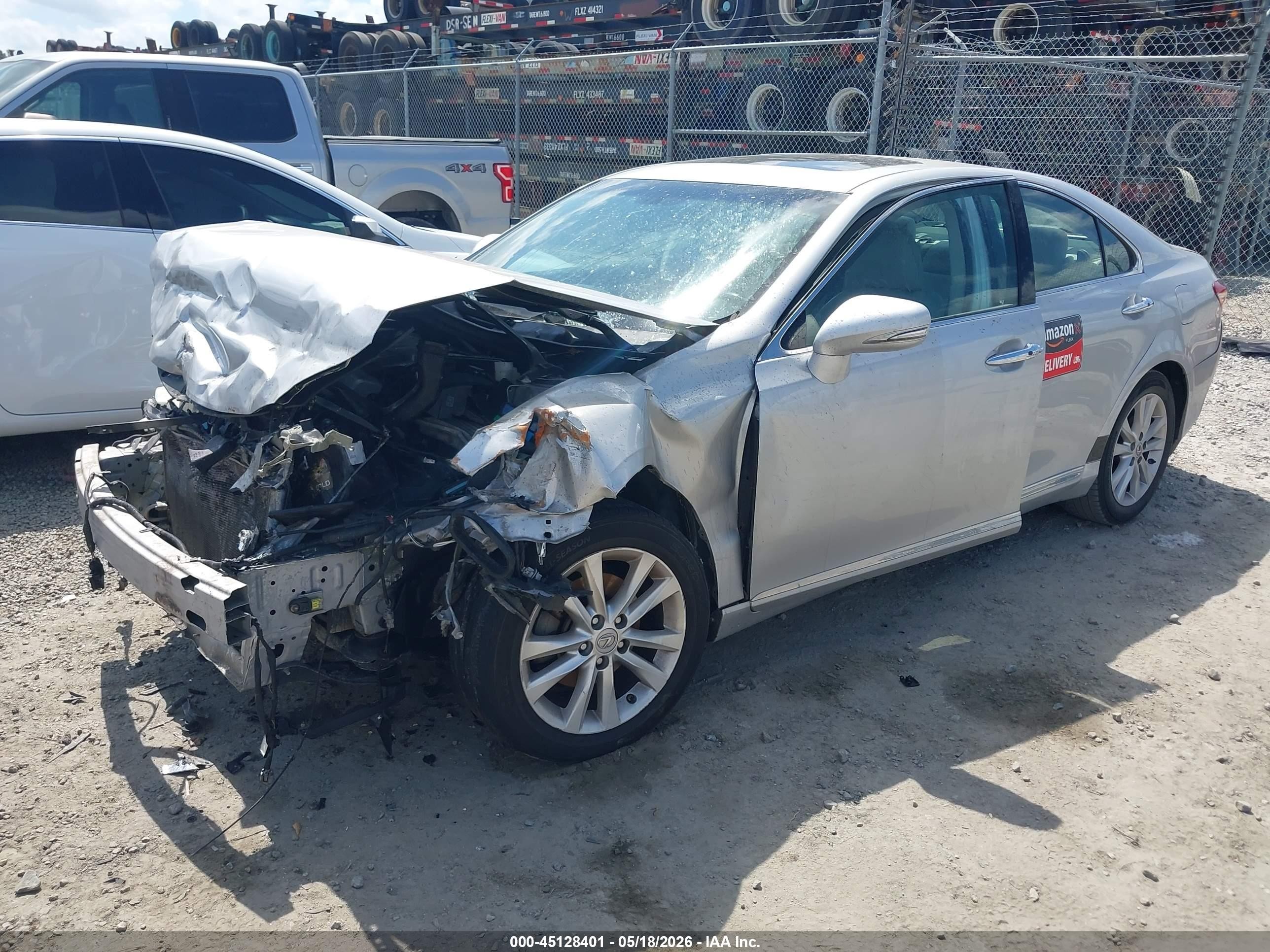 2011 Lexus Es 350   Серебряный vin: JTHBK1EG6B2420656