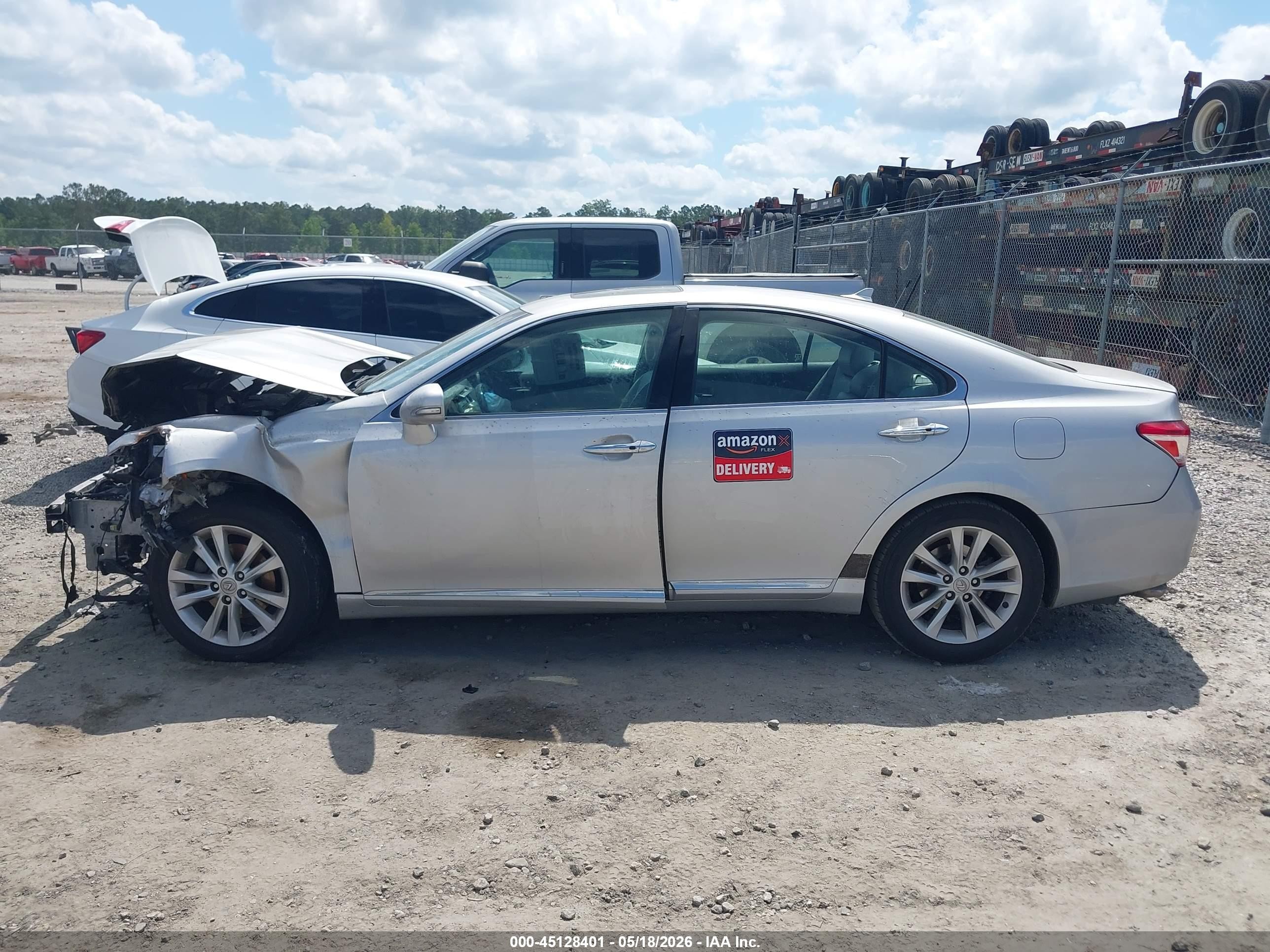 2011 Lexus Es 350   Серебряный vin: JTHBK1EG6B2420656