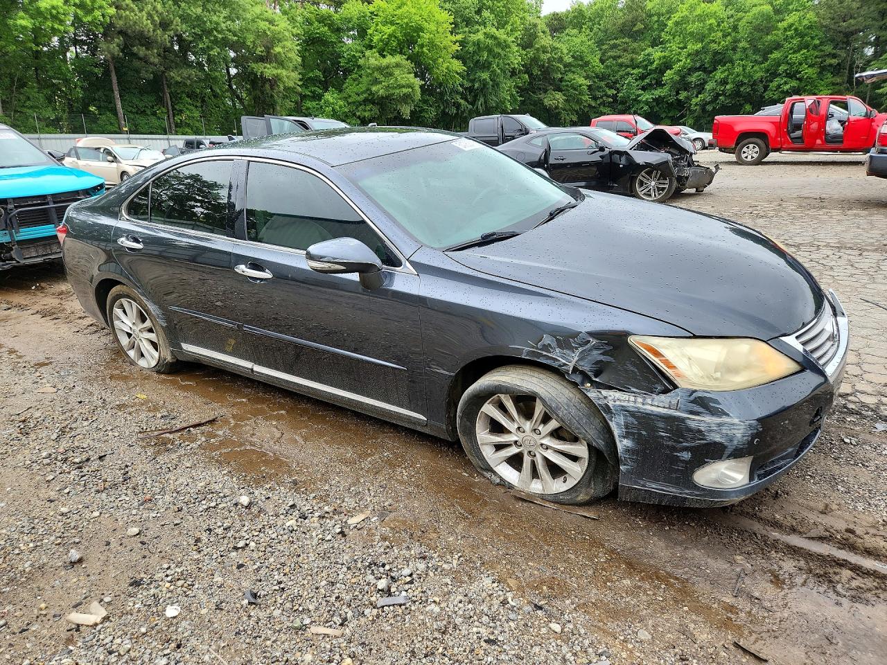 2011 Lexus Es 350 Charcoal vin: JTHBK1EG6B2426215