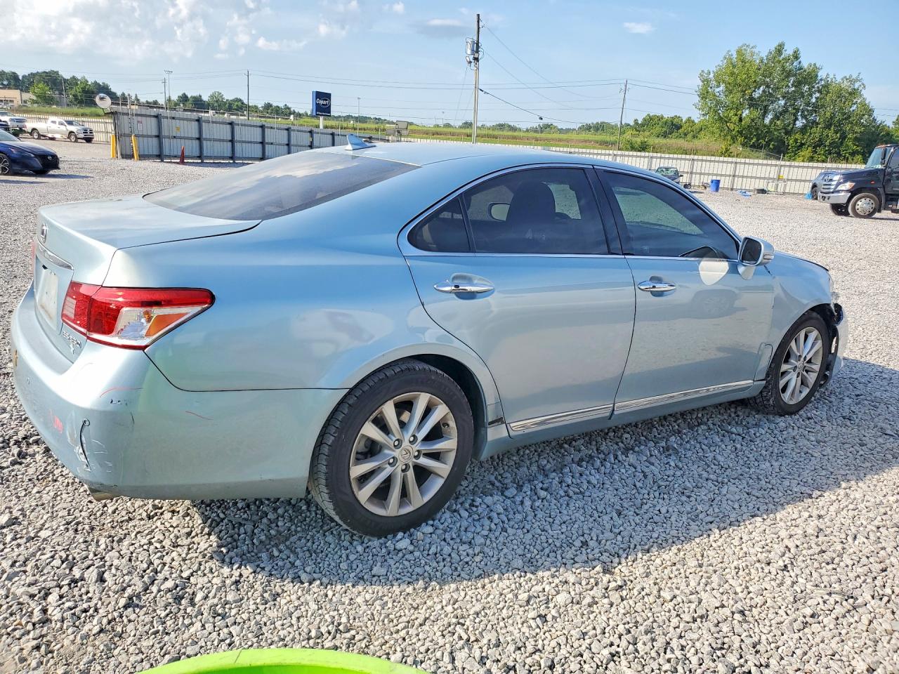 2011 Lexus Es 350 Blue vin: JTHBK1EG6B2426764
