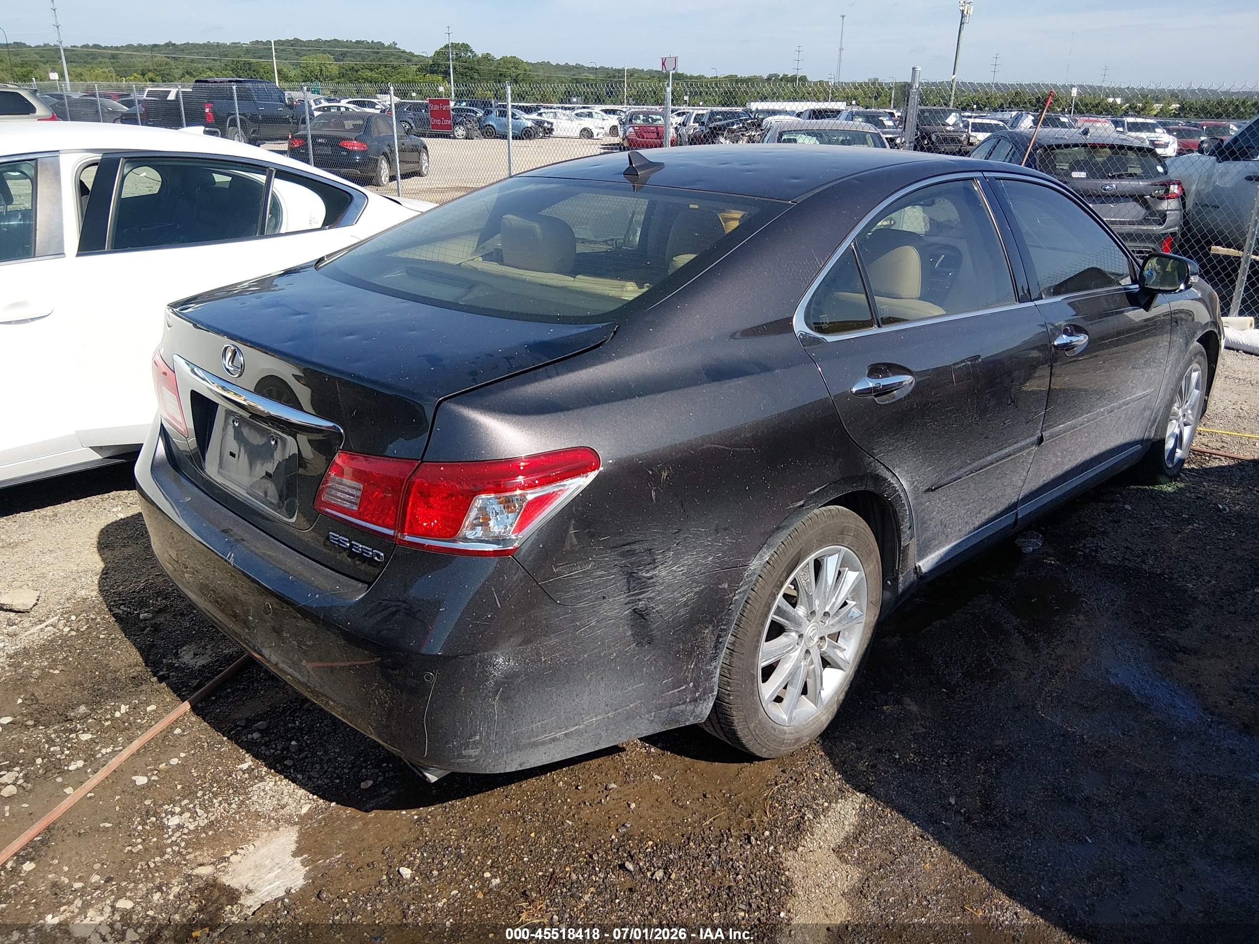2011 Lexus Es 350   Серый vin: JTHBK1EG6B2426778