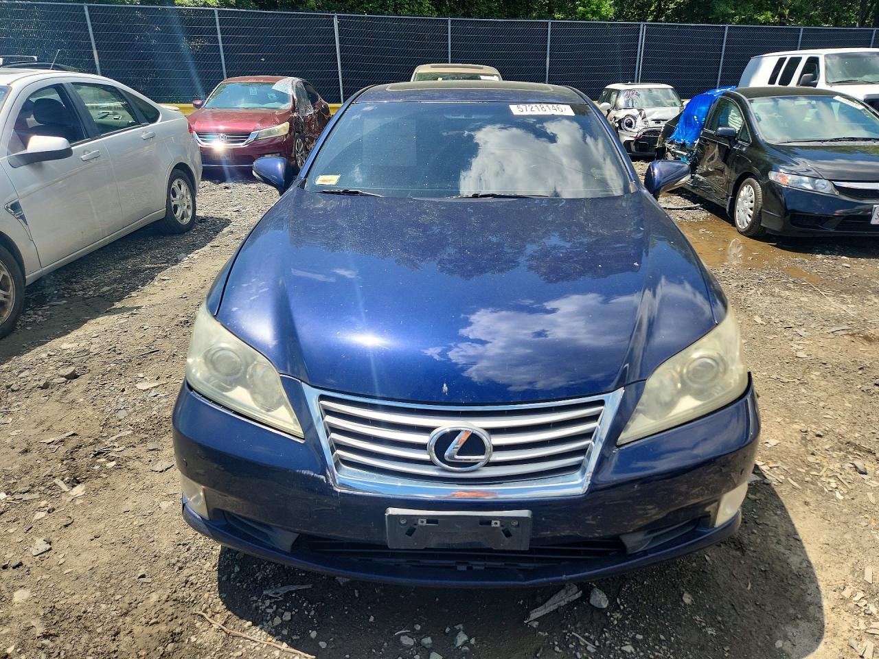 2011 Lexus Es 350 Blue vin: JTHBK1EG6B2427218