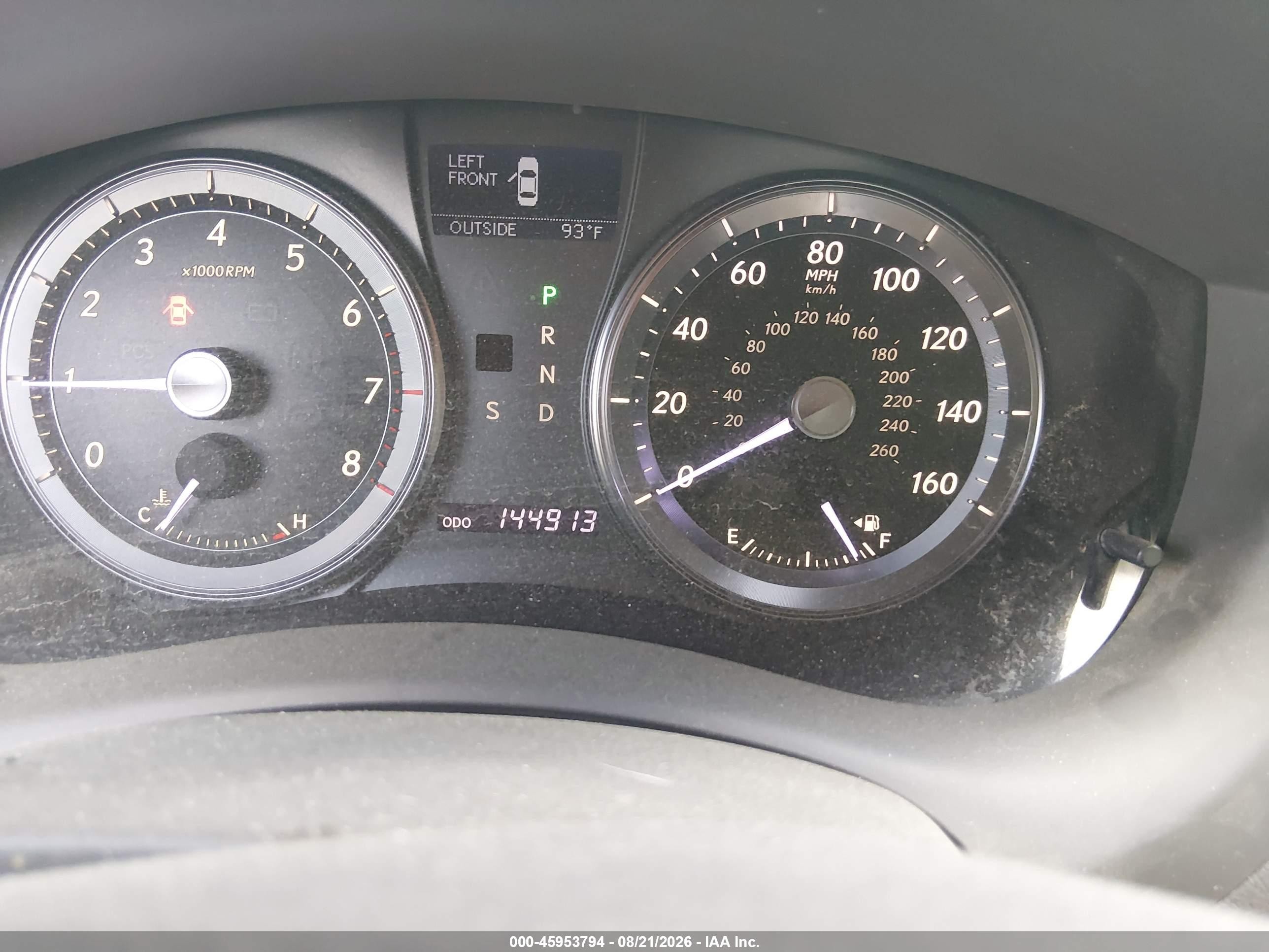 2011 Lexus Es 350   Burgundy vin: JTHBK1EG6B2433696