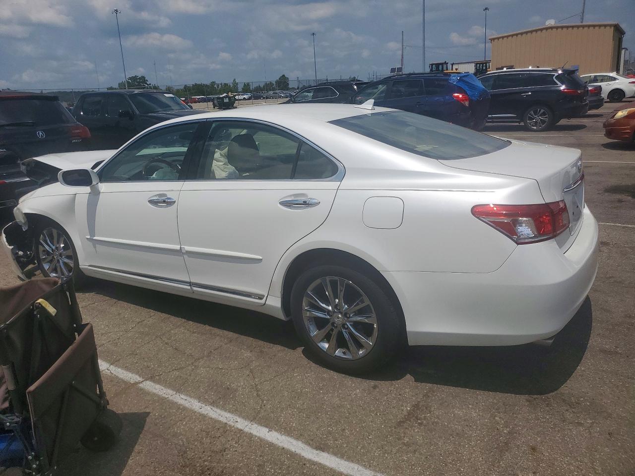 2011 Lexus Es 350 White vin: JTHBK1EG6B2435528