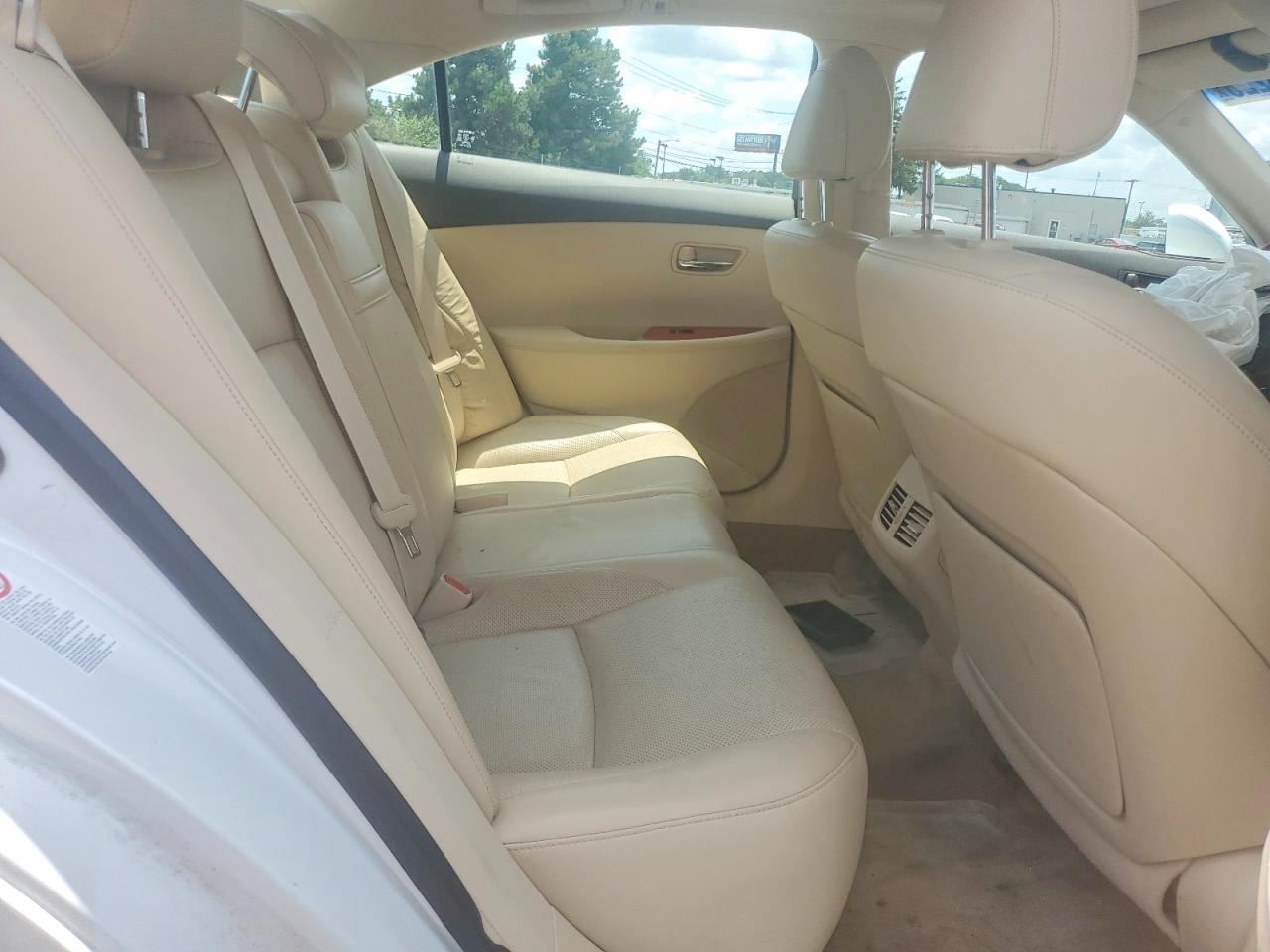 2011 Lexus Es 350 White vin: JTHBK1EG6B2435528